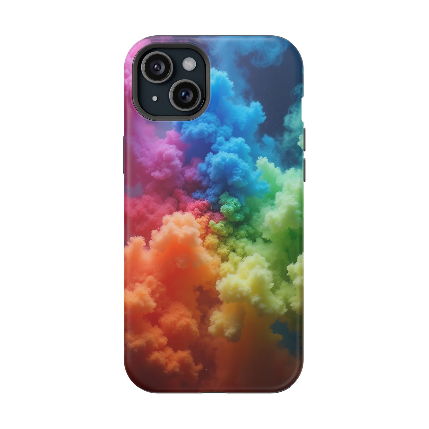 Rainbow Mist Tough Magnetic iPhone Case