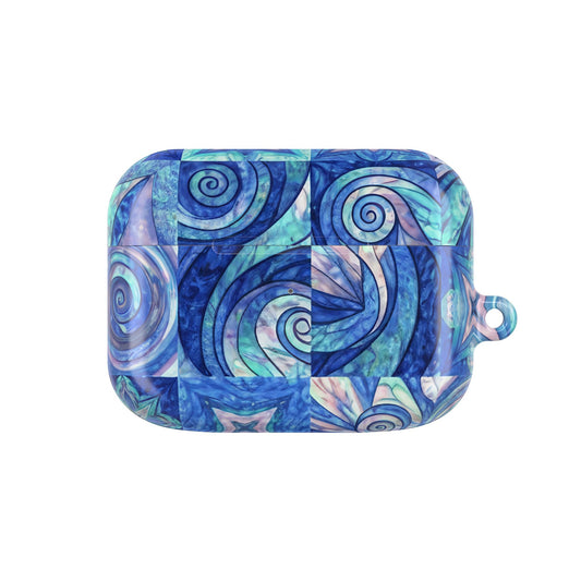 Modern Sea Blue AirPod Case — Sleek Protective Earbud Cover