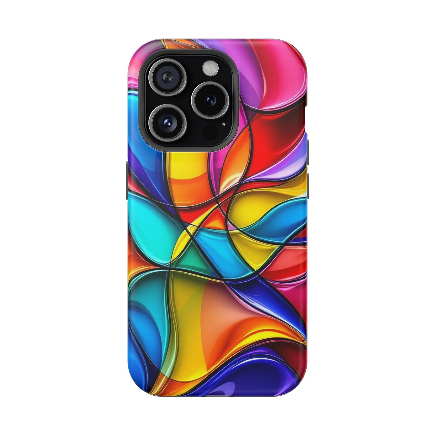 Rainbow Pride Art Design iPhone Tough Case