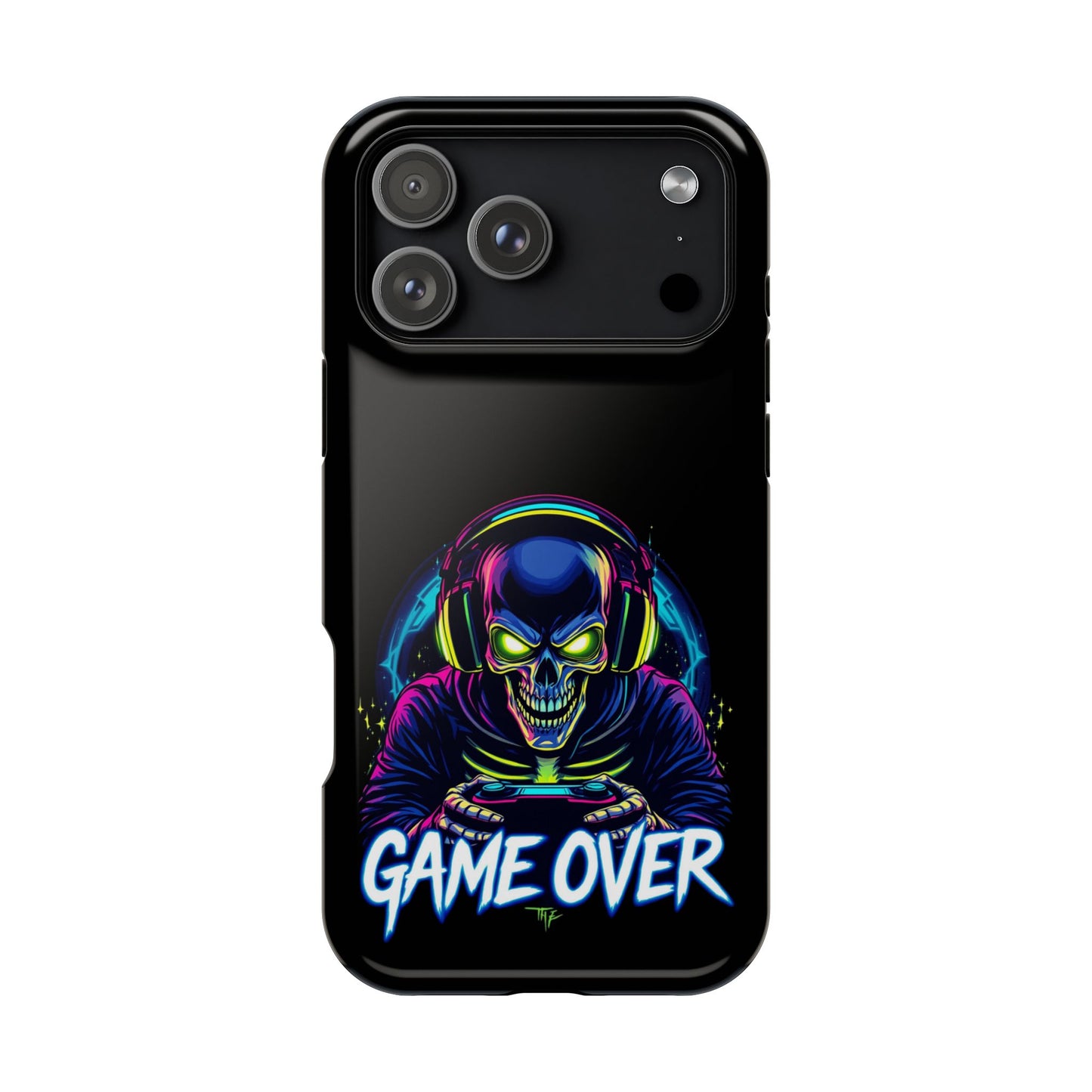 Game Over Gamer iPhone Tough Case - Durable MagSafe® Compatible Cover