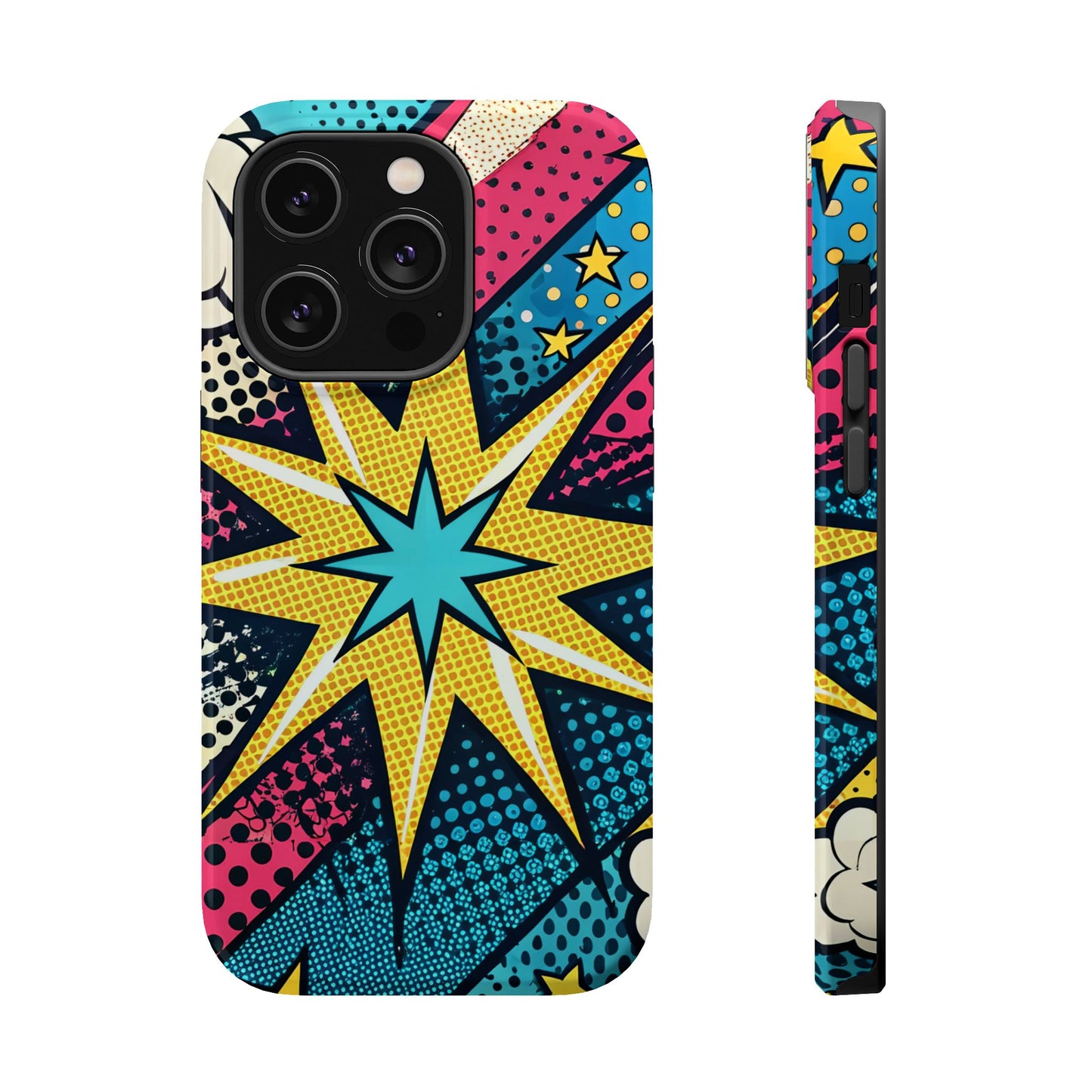 Pop Art Starburst Design iPhone Tough Case