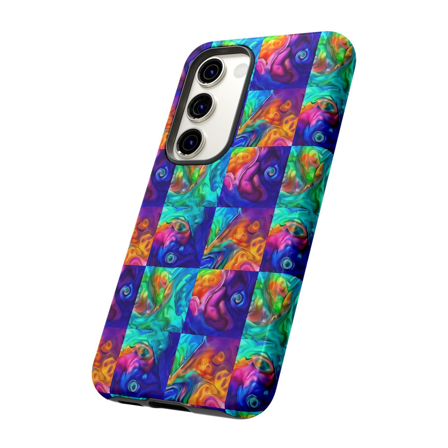 Abalone Swirl Samsung Phone Case — Glowing Shell Design