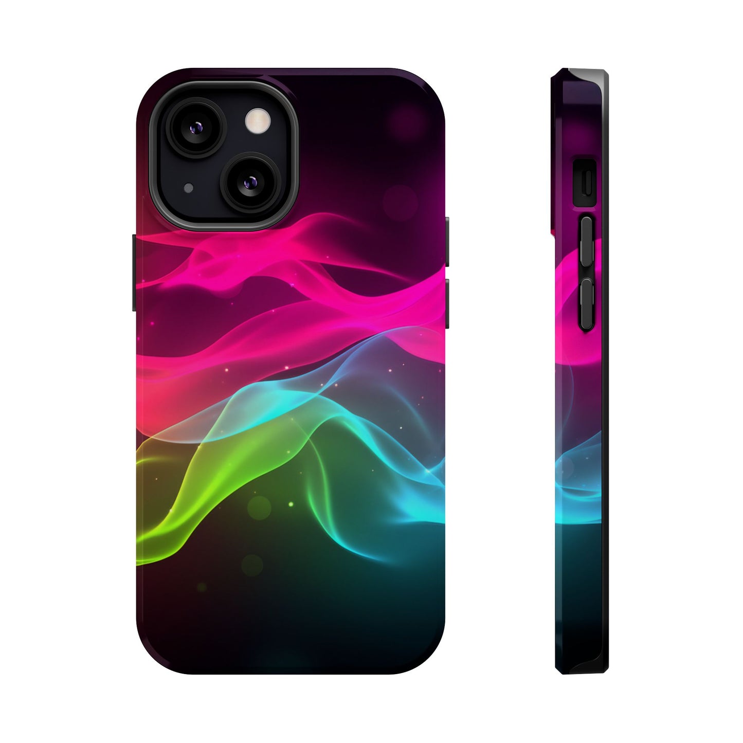 Ride the Rainbow Wave iPhone Tough Case