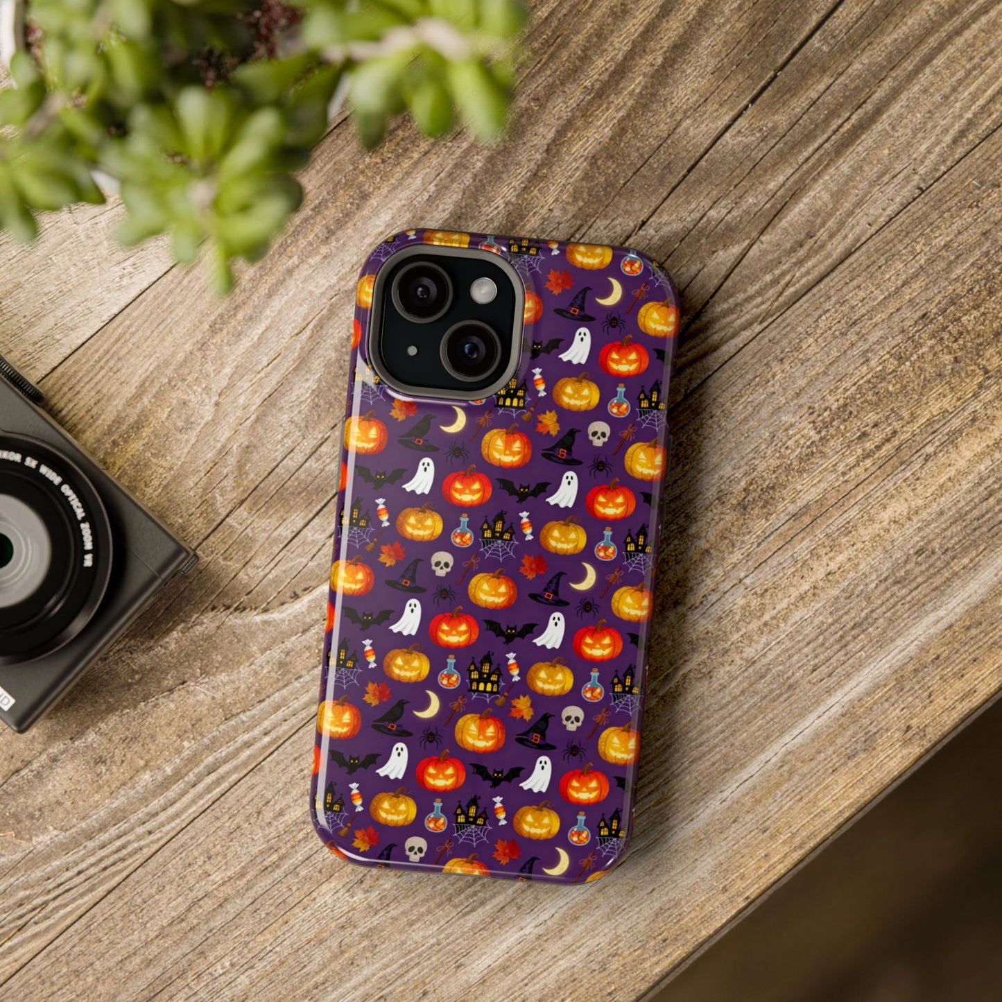 Haunted Harvest Tough iPhone Case