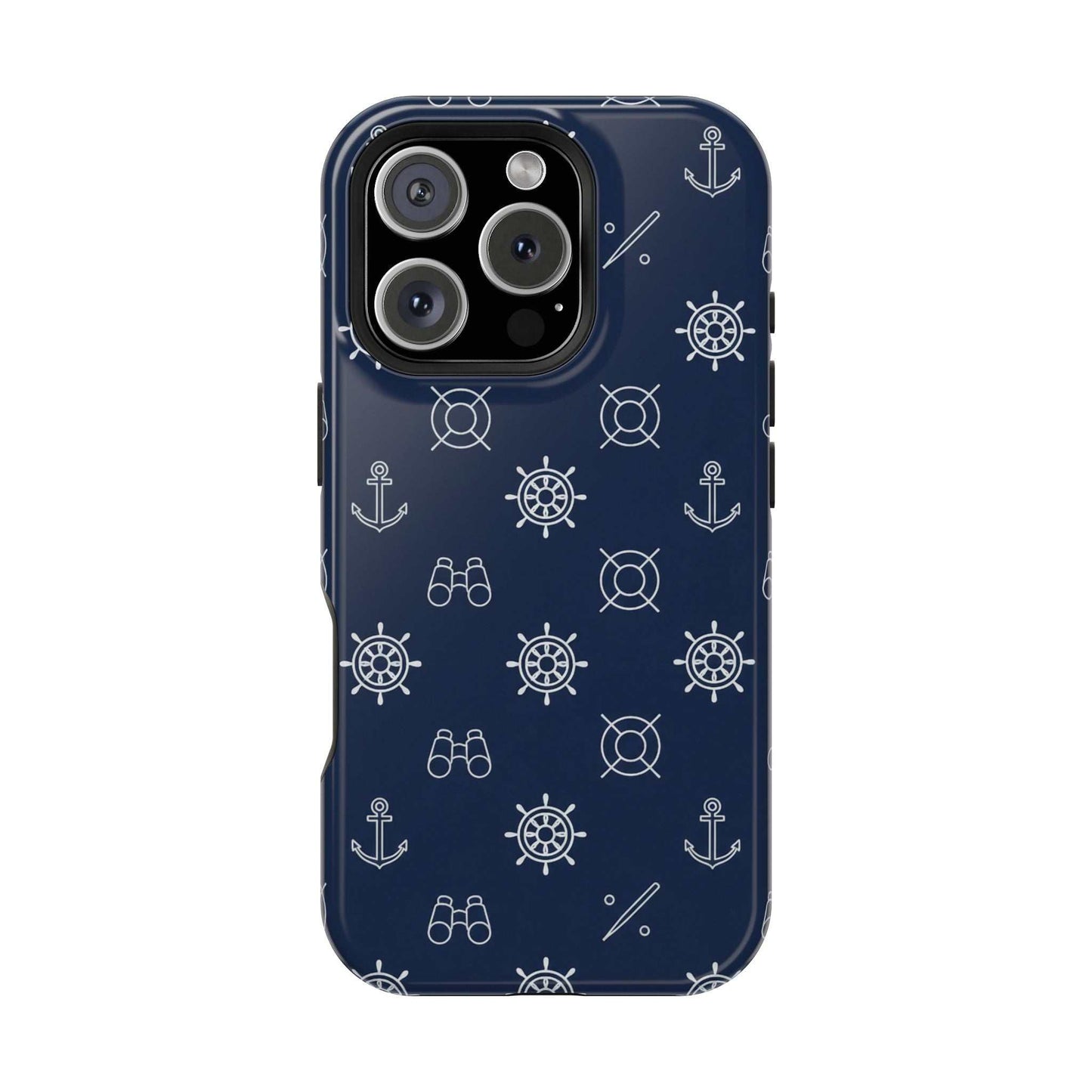 Minimalist Nautical iPhone Case — Magnetic Impact-Resistant Phone Case
