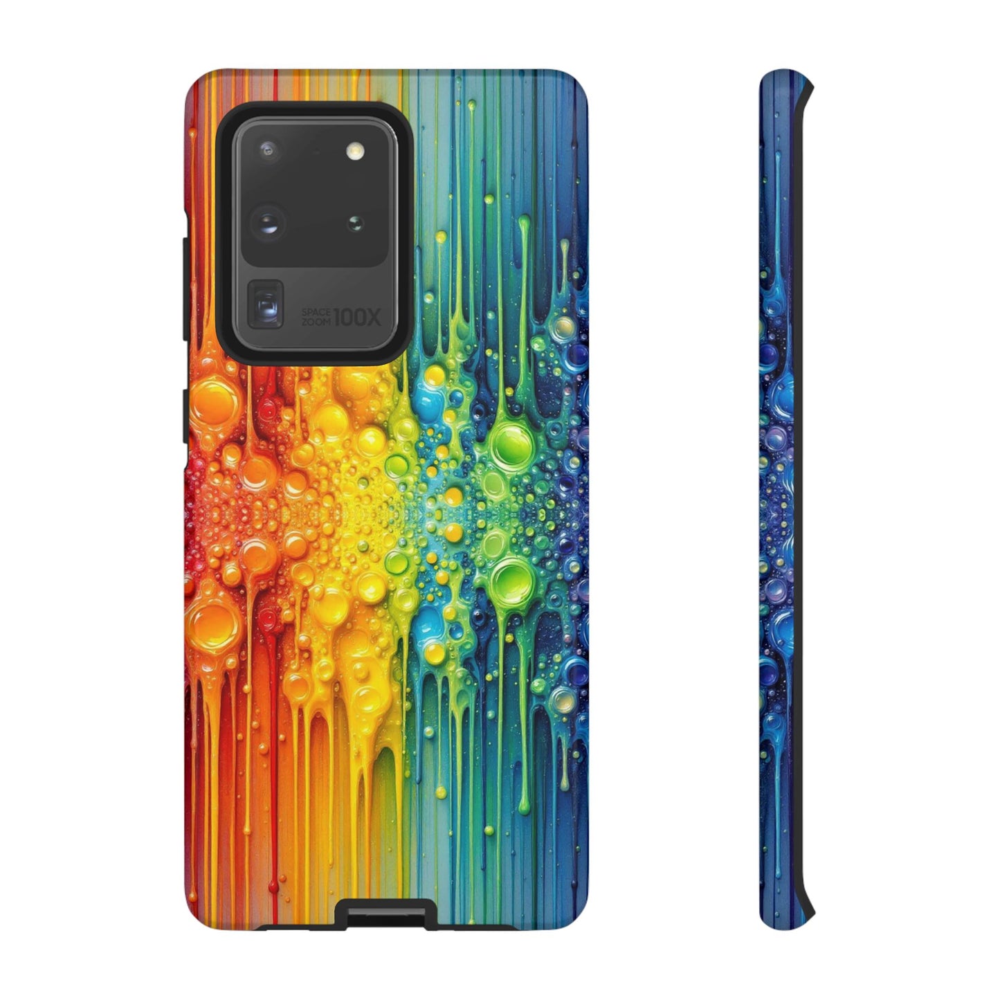Rainbow Paint Splash Samsung Tough Case