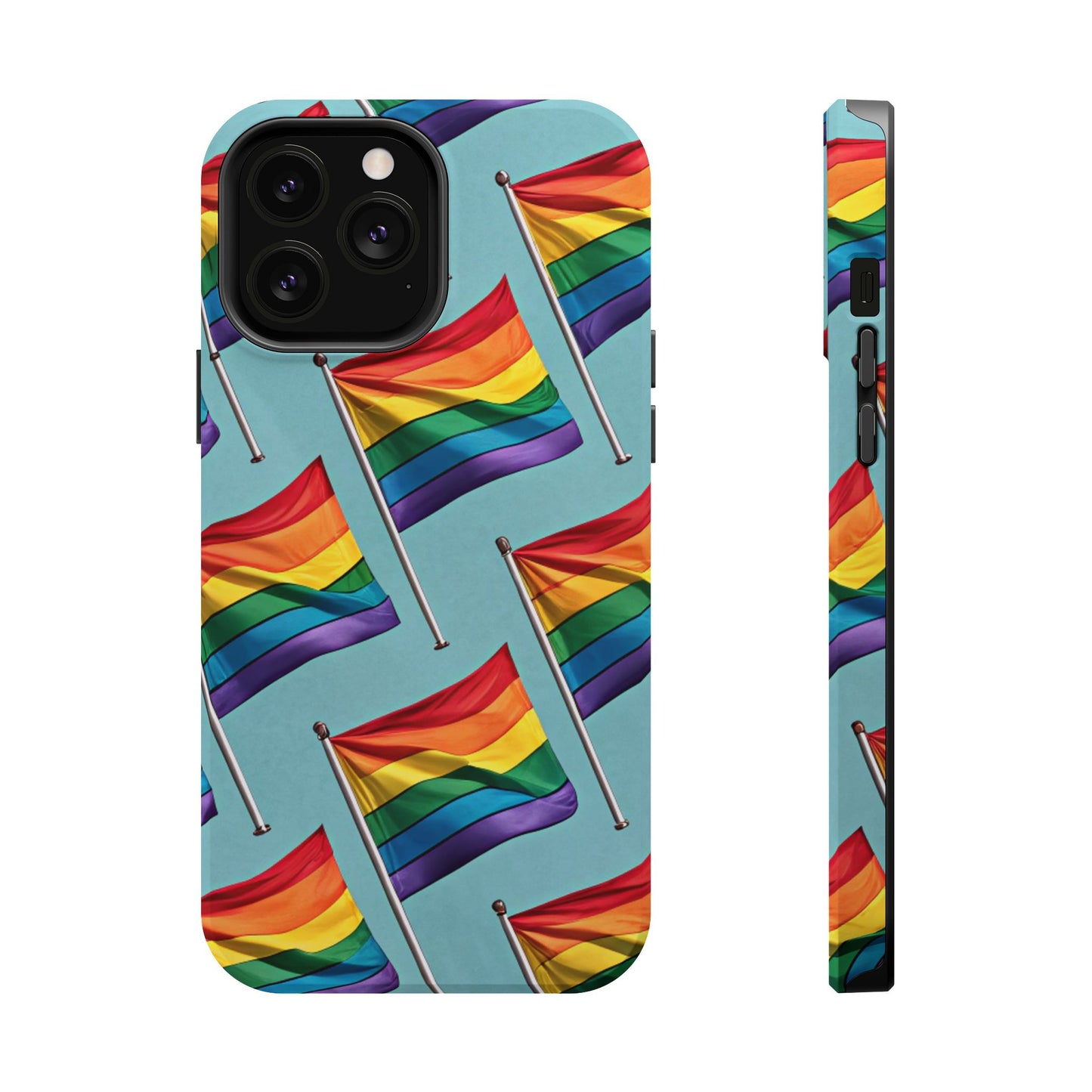 Celebrate Pride Flag iPhone Case