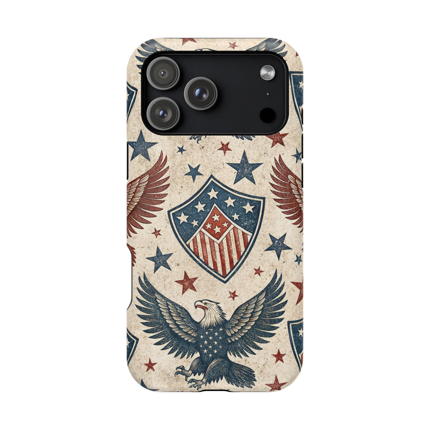 Vintage American Pride iPhone Tough Case