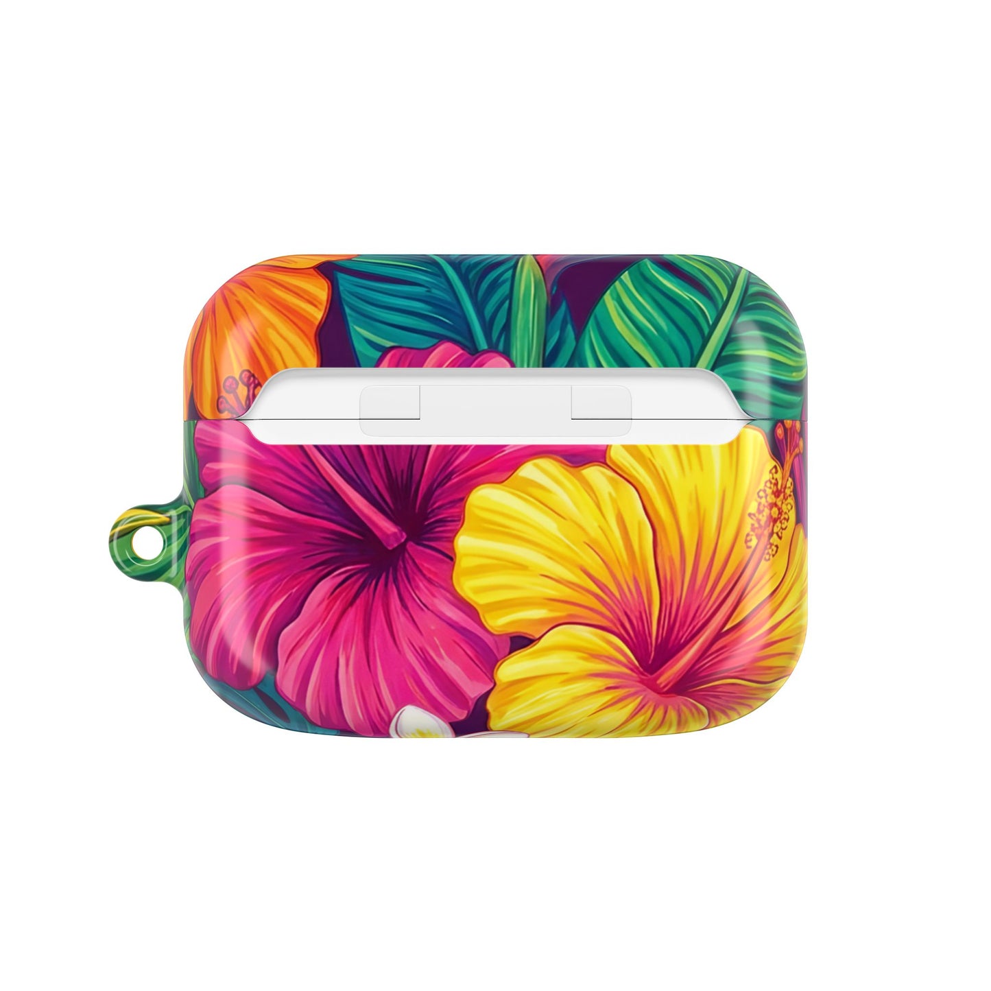 Vibrant Tropical Floral AirPod Case