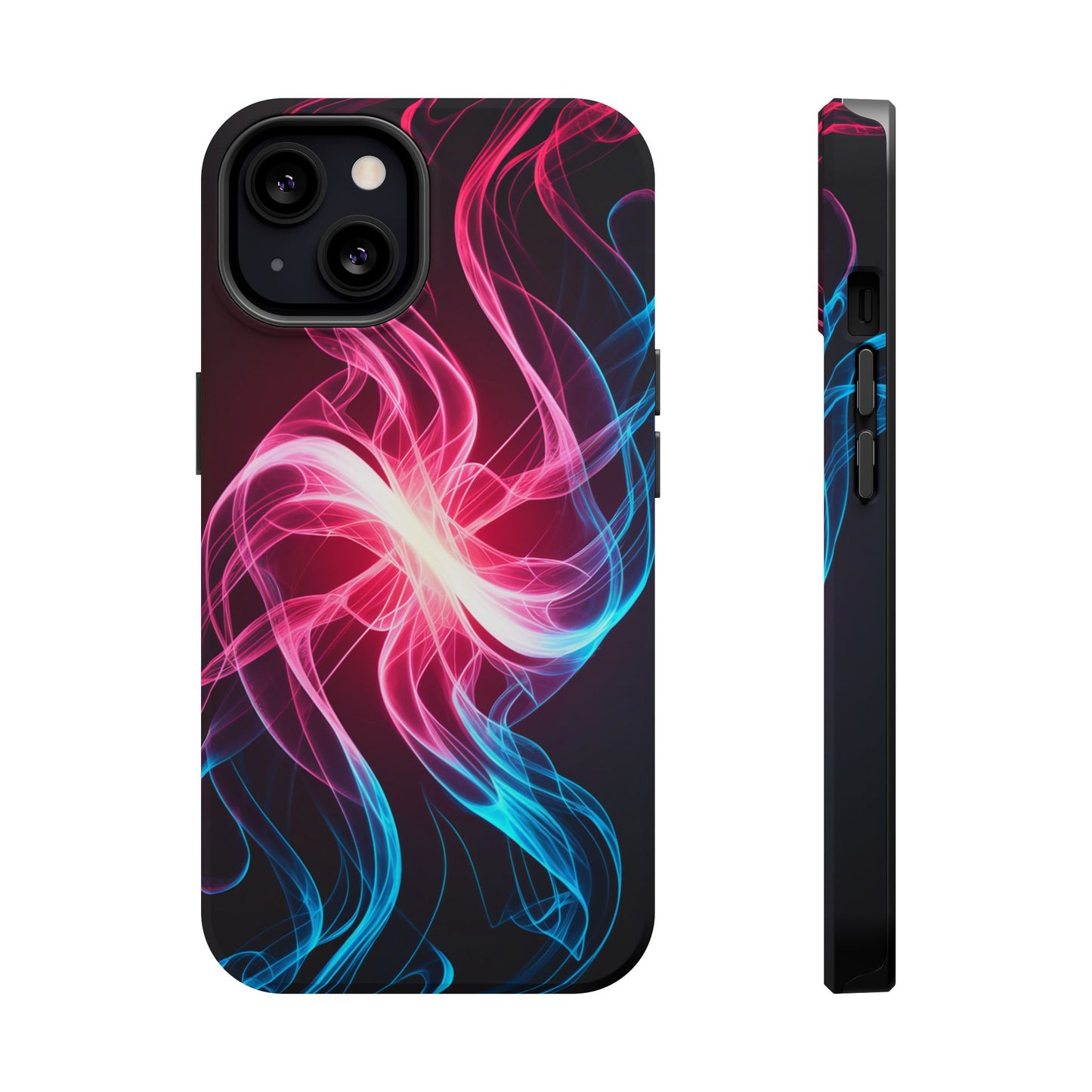 Red White and Blue Swirl Design iPhone Tough Case