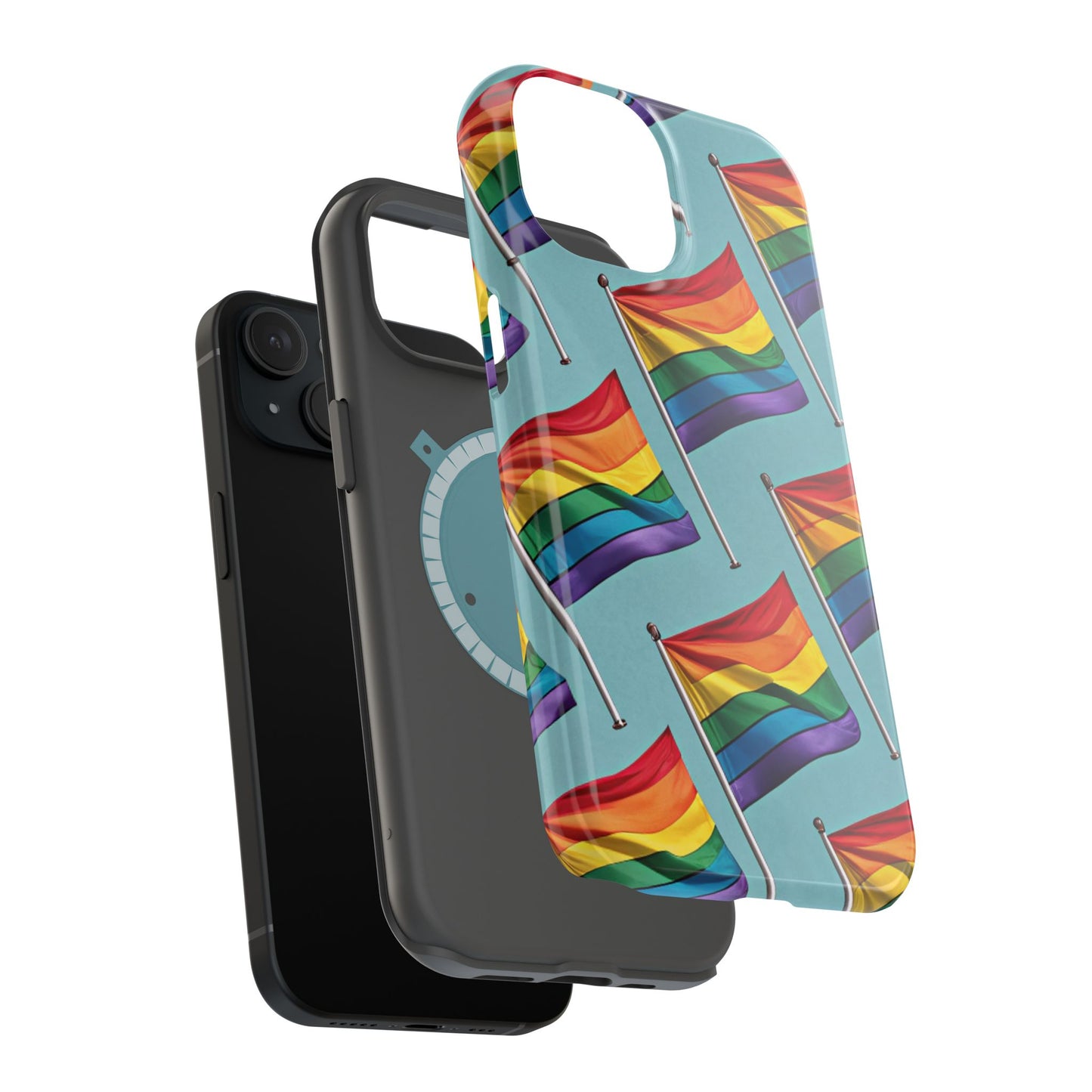 Celebrate Pride Flag iPhone Case