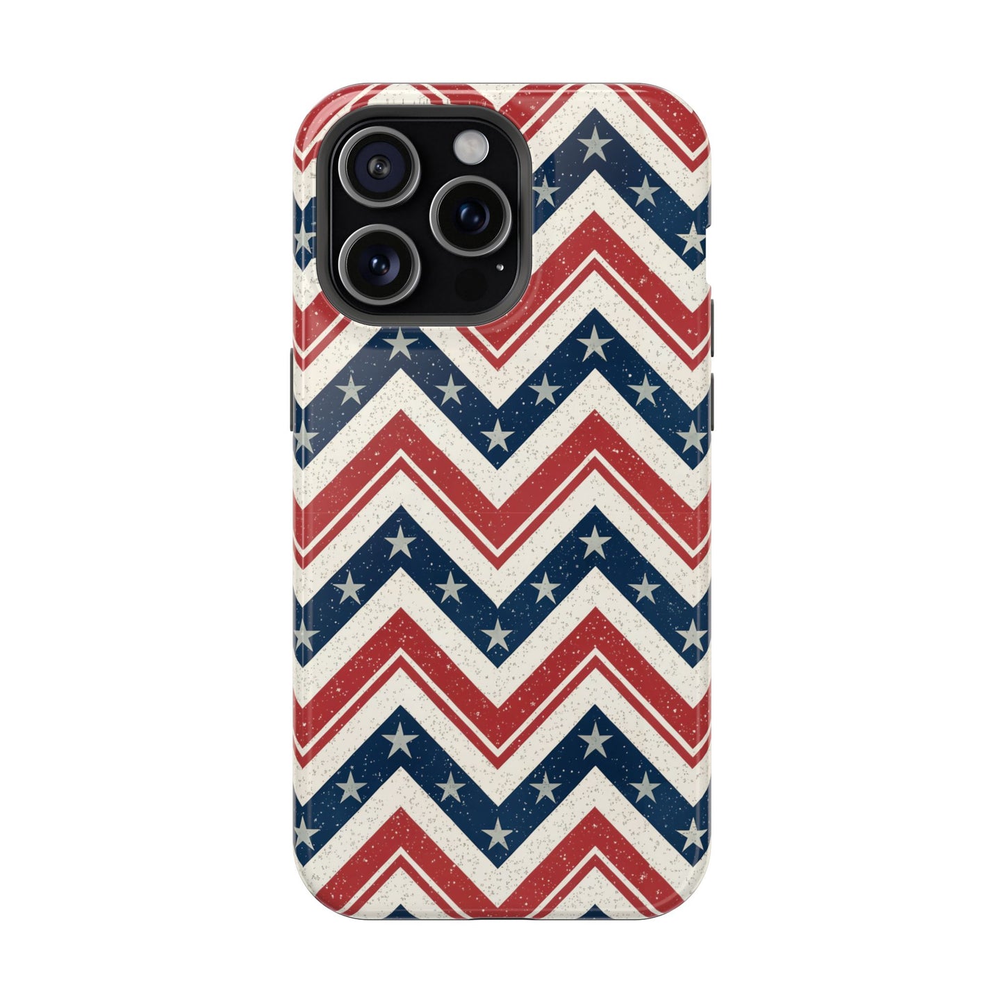 Vintage Patriotic Design iPhone Tough Case