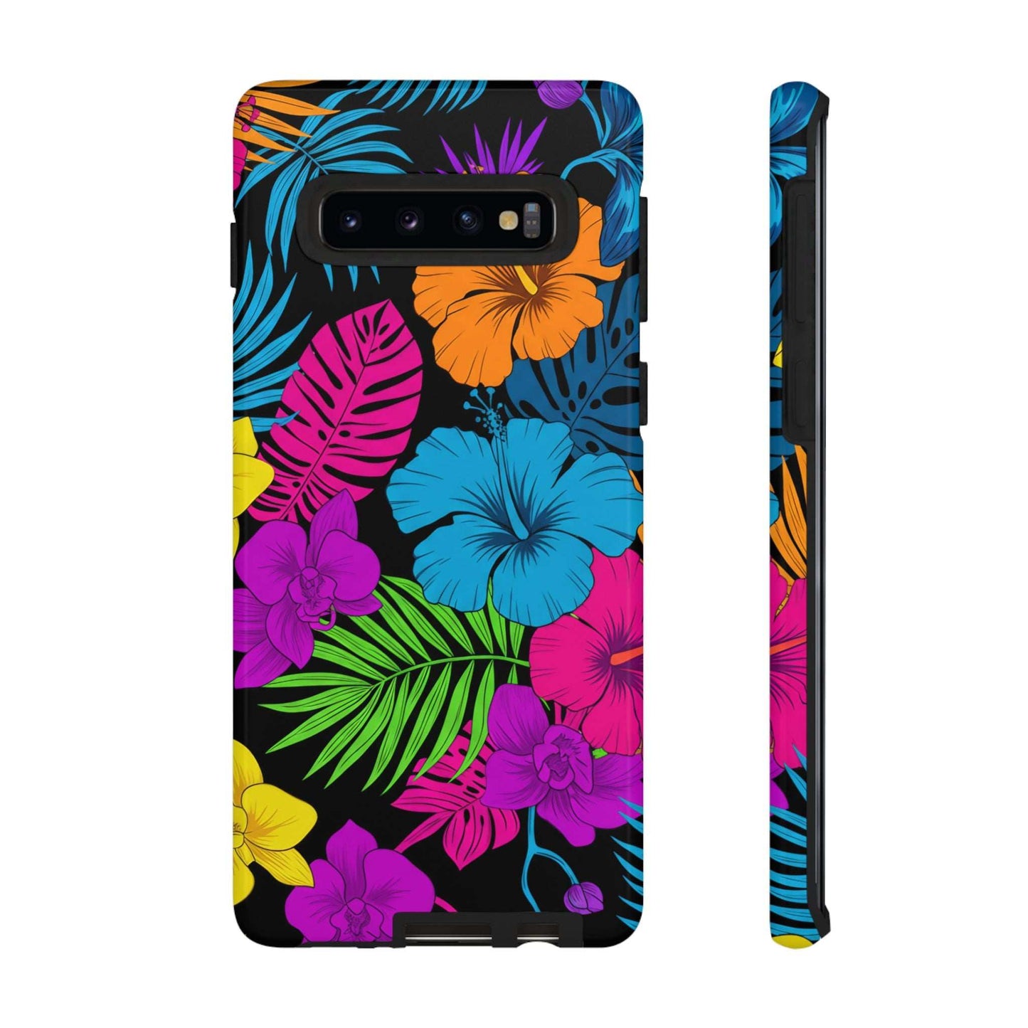 Modern Tropical Floral Design Samsung Phone Case
