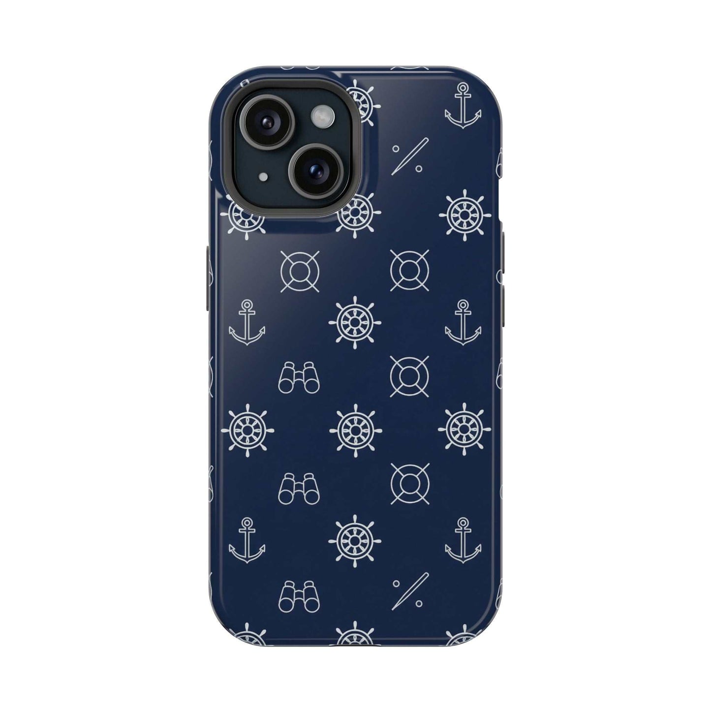 Minimalist Nautical iPhone Case — Magnetic Impact-Resistant Phone Case