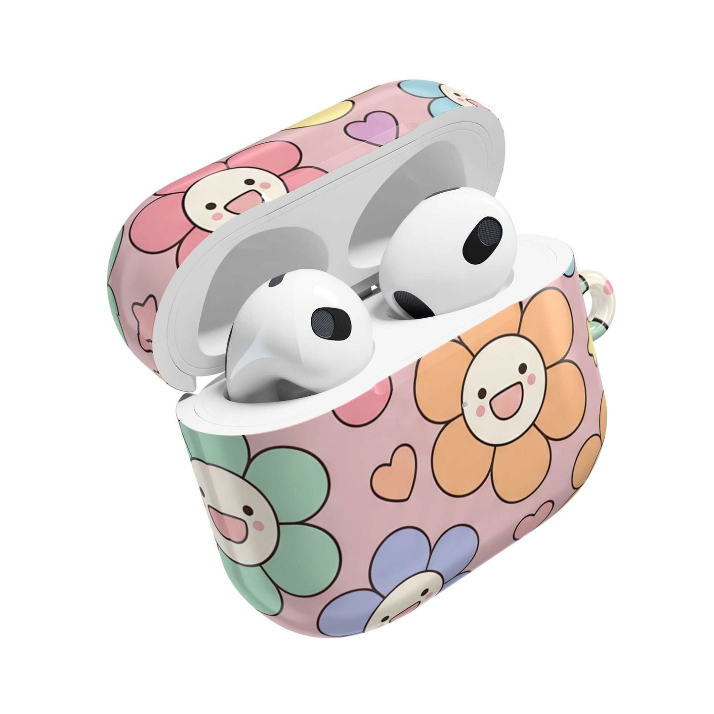 Happy Flower AirPod Case — Cute Floral Protective AirPod Cover