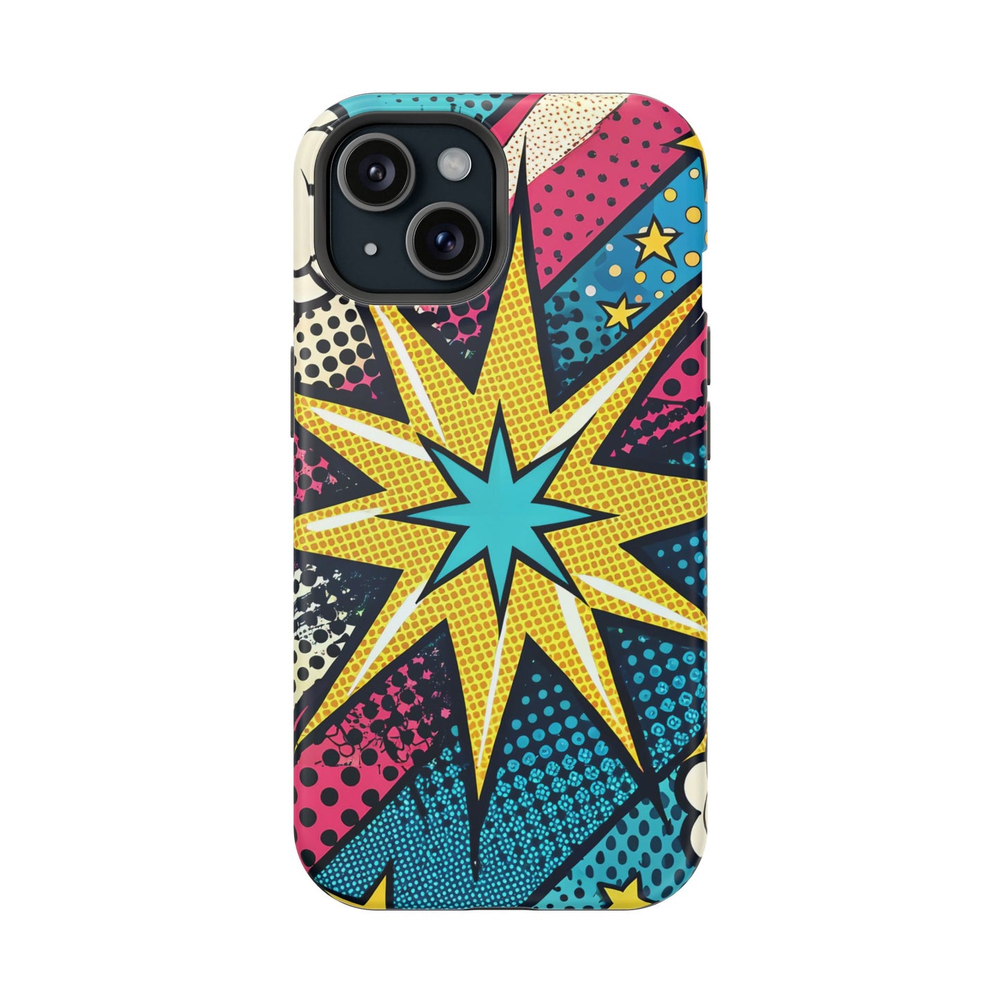 Pop Art Starburst Design iPhone Tough Case