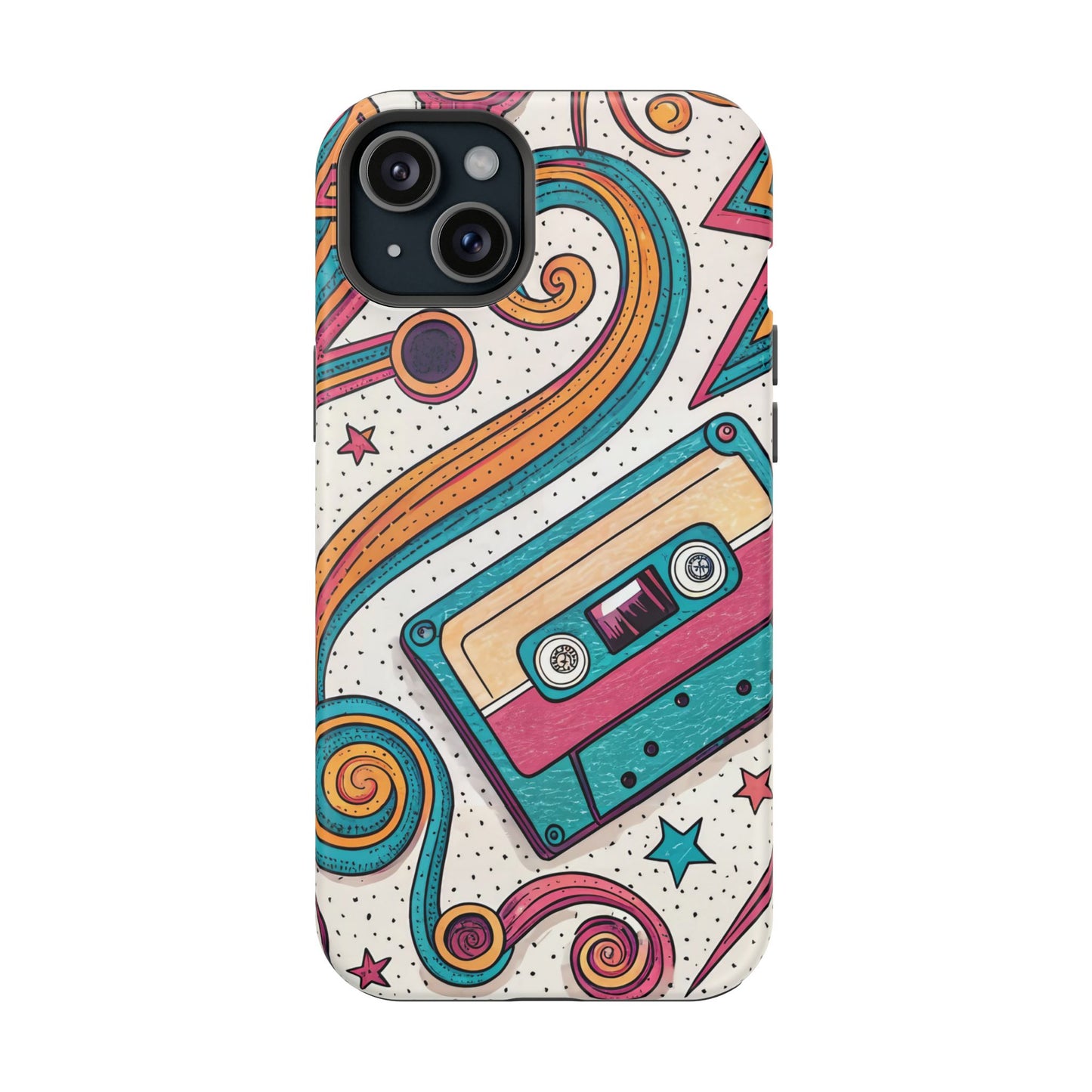Retro Cassette Design iPhone Tough Case