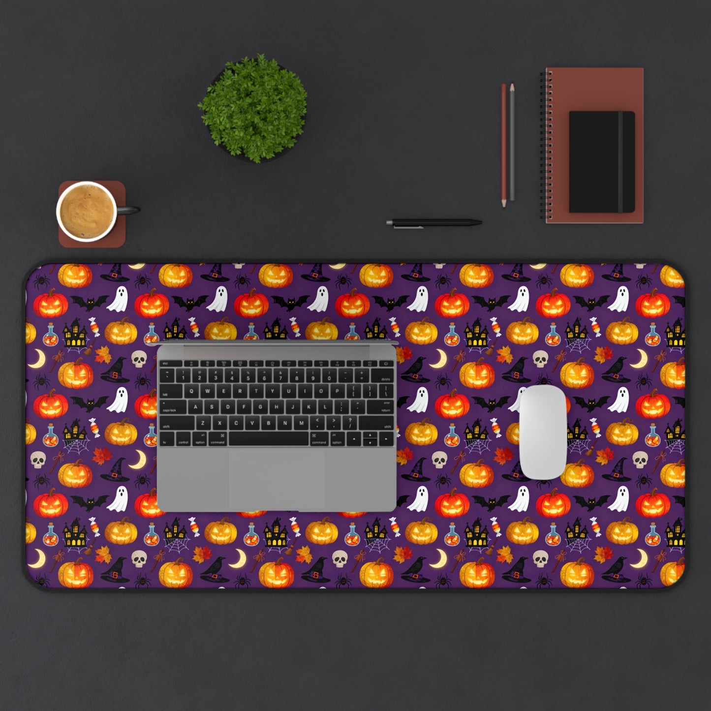 Harvest Halloween Desk Mat