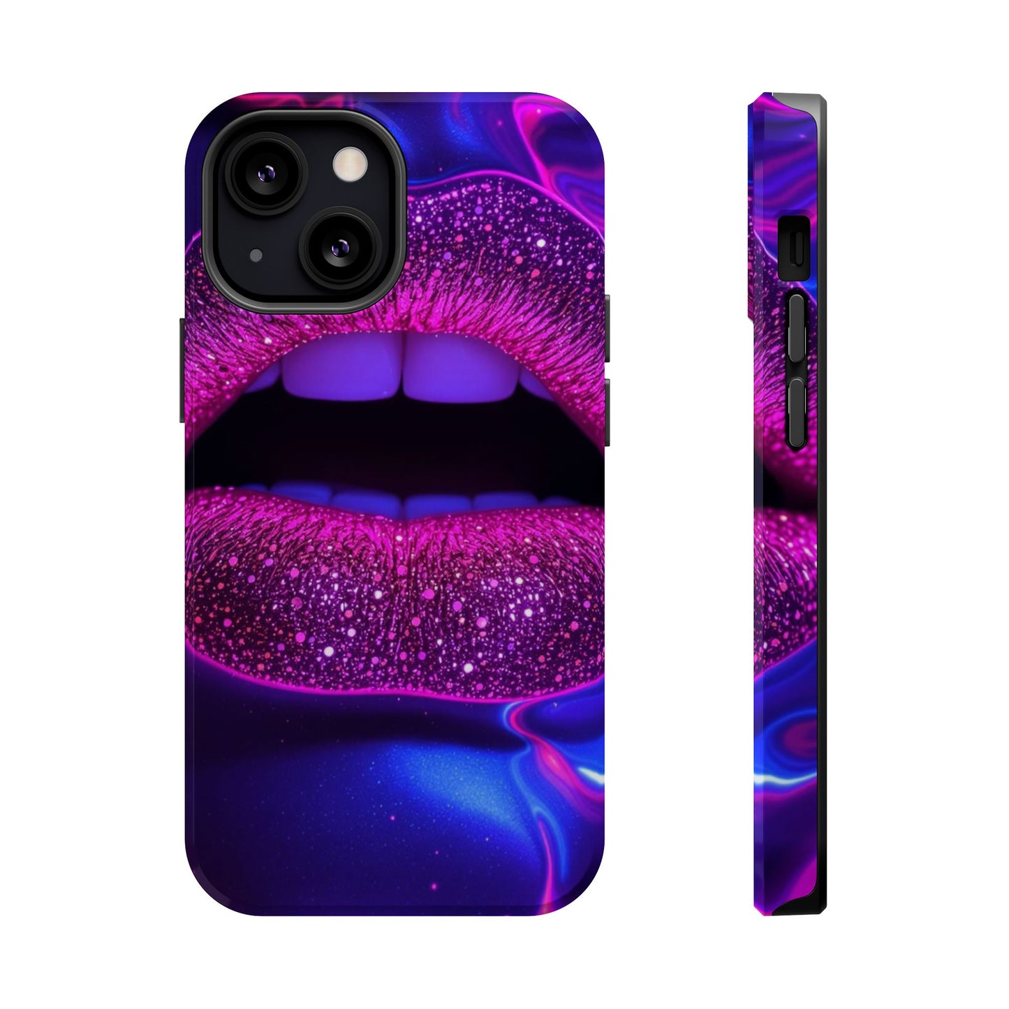 Purple Kiss Design iPhone Tough Case