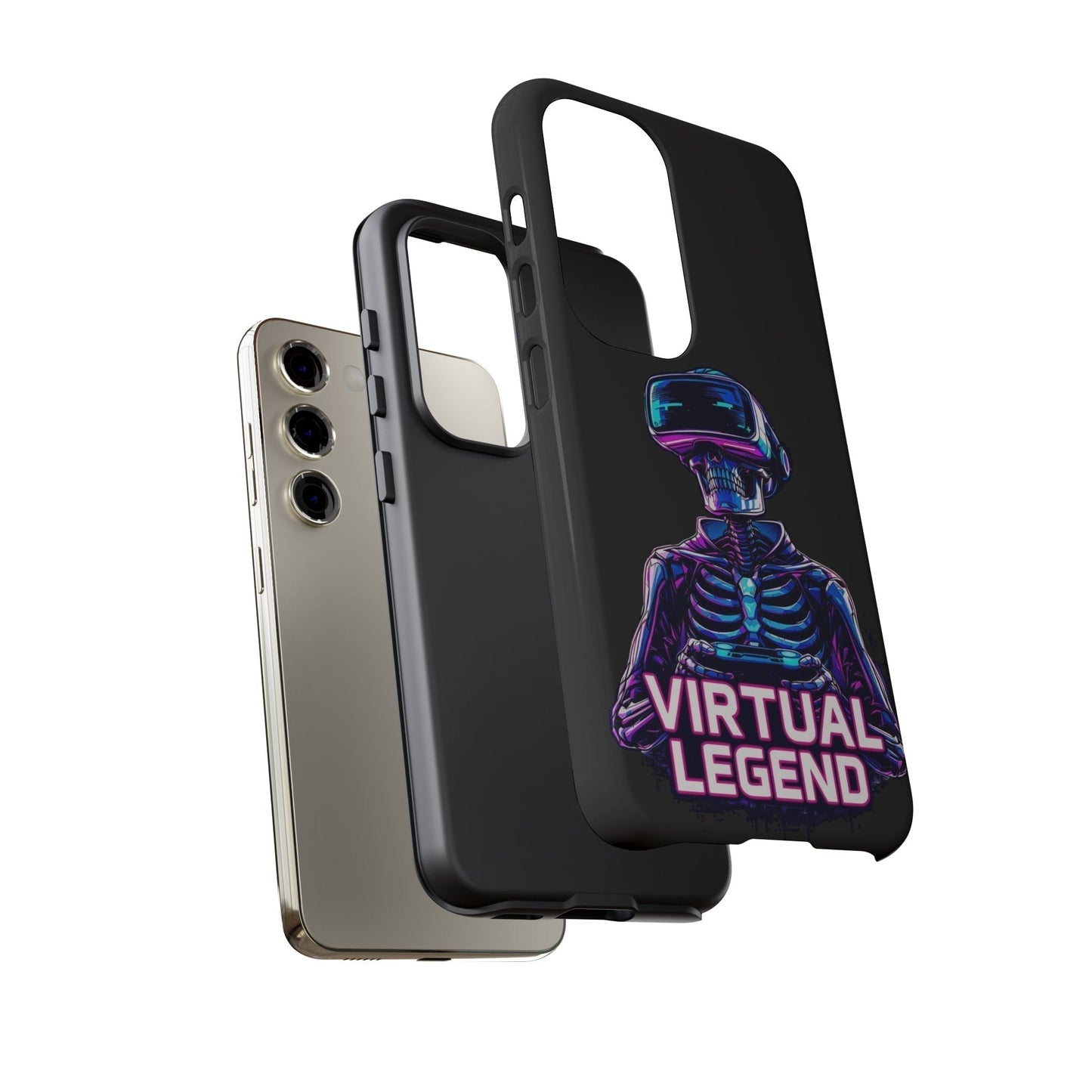 Virtual Legend Gamer Tough Case for Samsung with shock-absorbing durable design and bold 3D gaming graphic