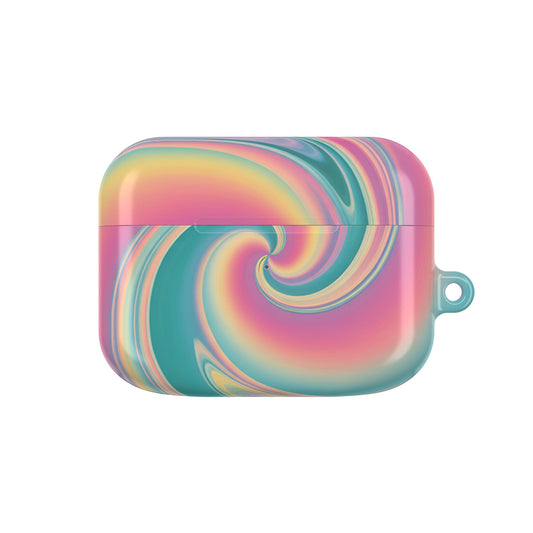 Cotton Candy Rainbow Swirl AirPod Case