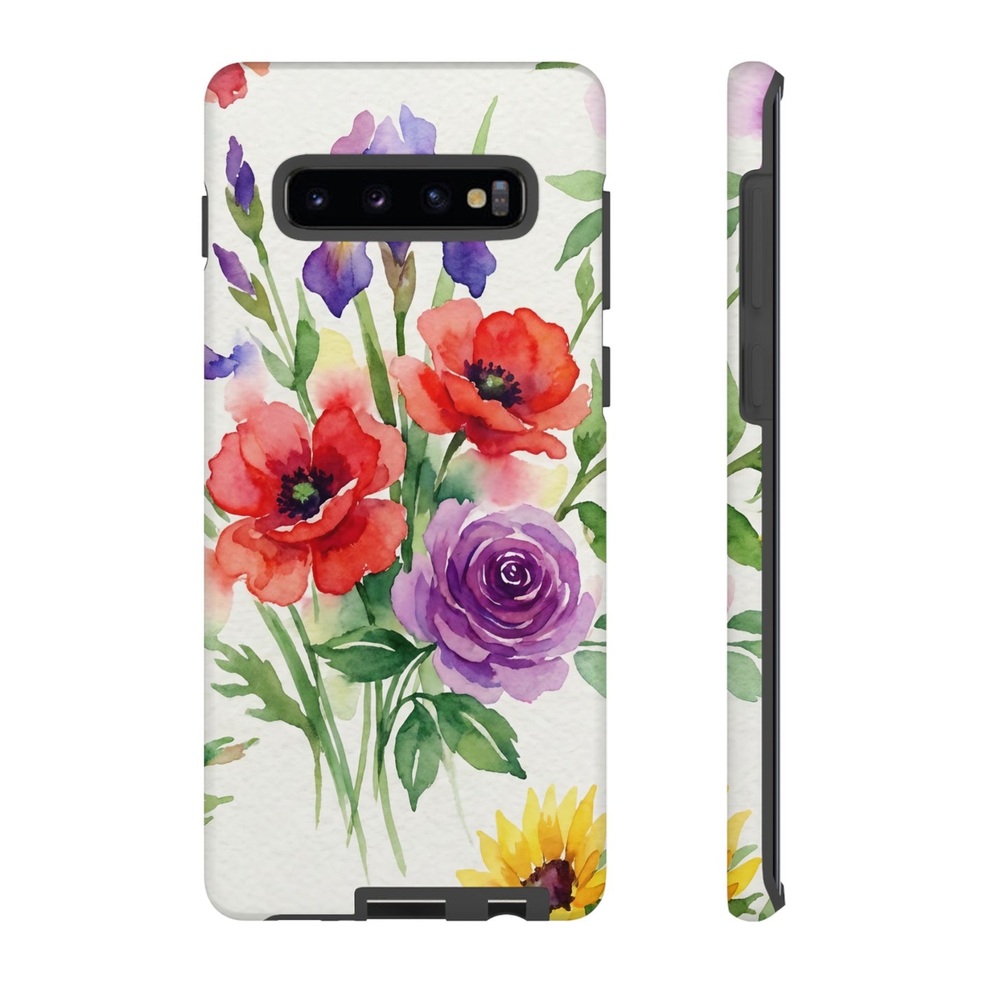 Watercolor Bouquet Samsung Phone Case — Tough Cases