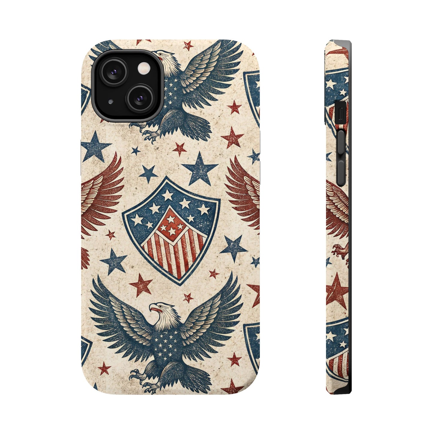Vintage American Pride iPhone Tough Case