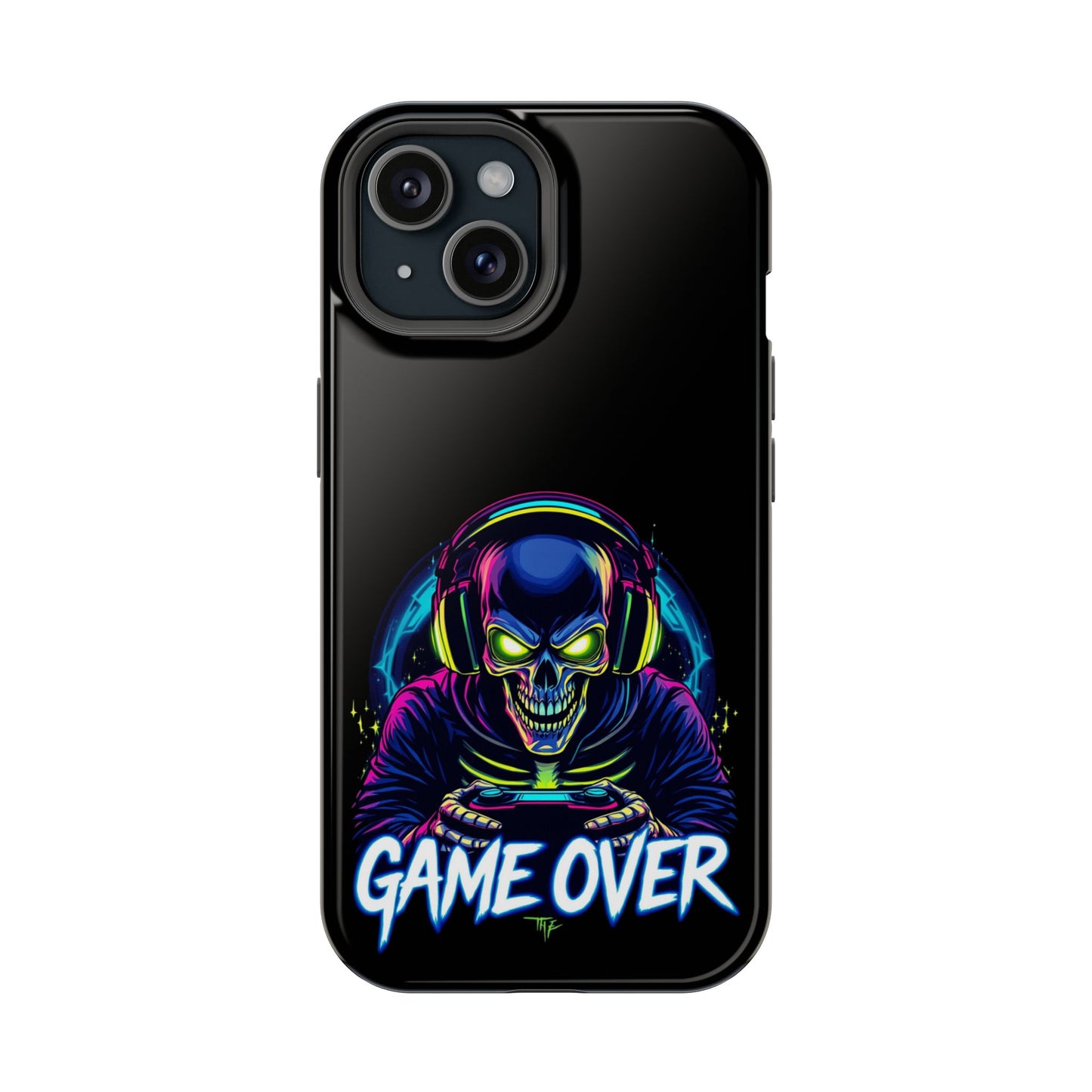 Game Over Gamer iPhone Tough Case - Durable MagSafe® Compatible Cover