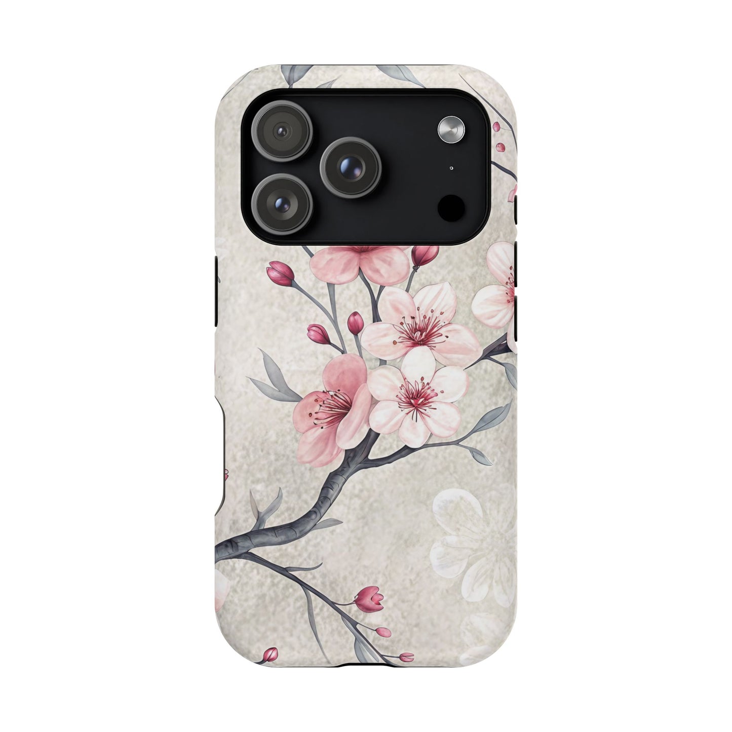 Japanese Cherry Blossom Magnetic iPhone Tough Cases