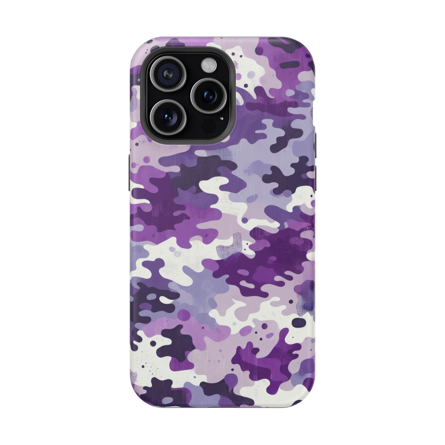 Purple Camouflage Design iPhone Tough Case -