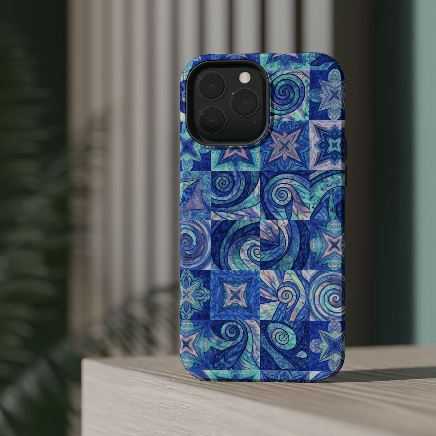 Blue Sea iPhone Case — Modern Magnetic Impact-Resistant Design