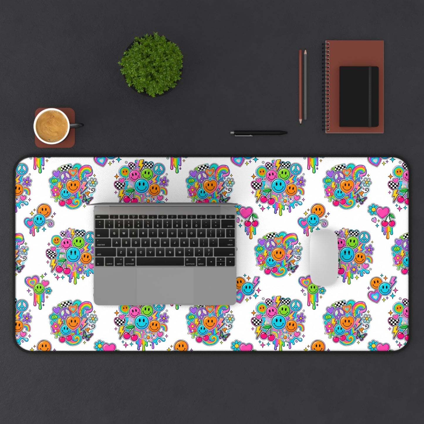 Dopamine-Inspired Desk Mat — Colorful Mood-Boosting Desk Mat
