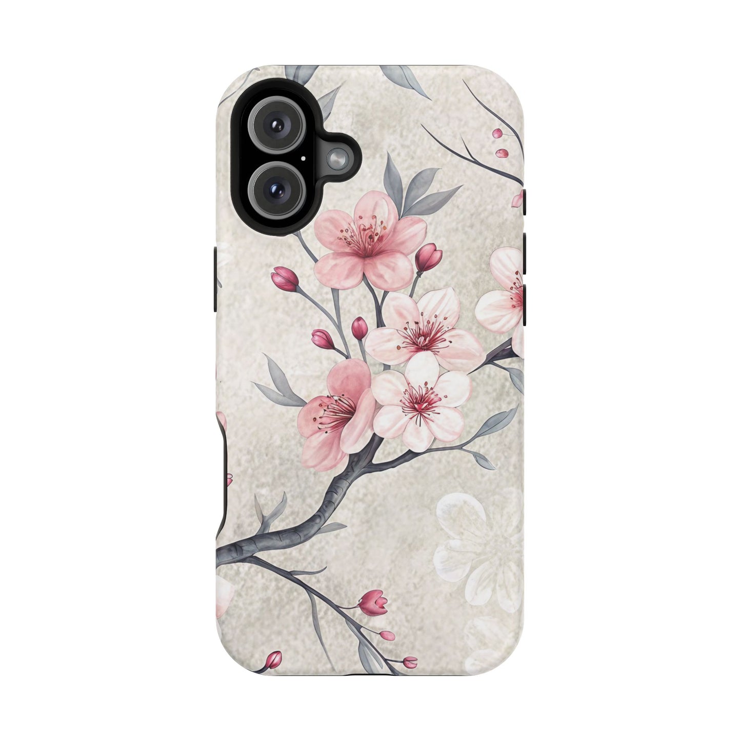 Japanese Cherry Blossom Magnetic iPhone Tough Cases