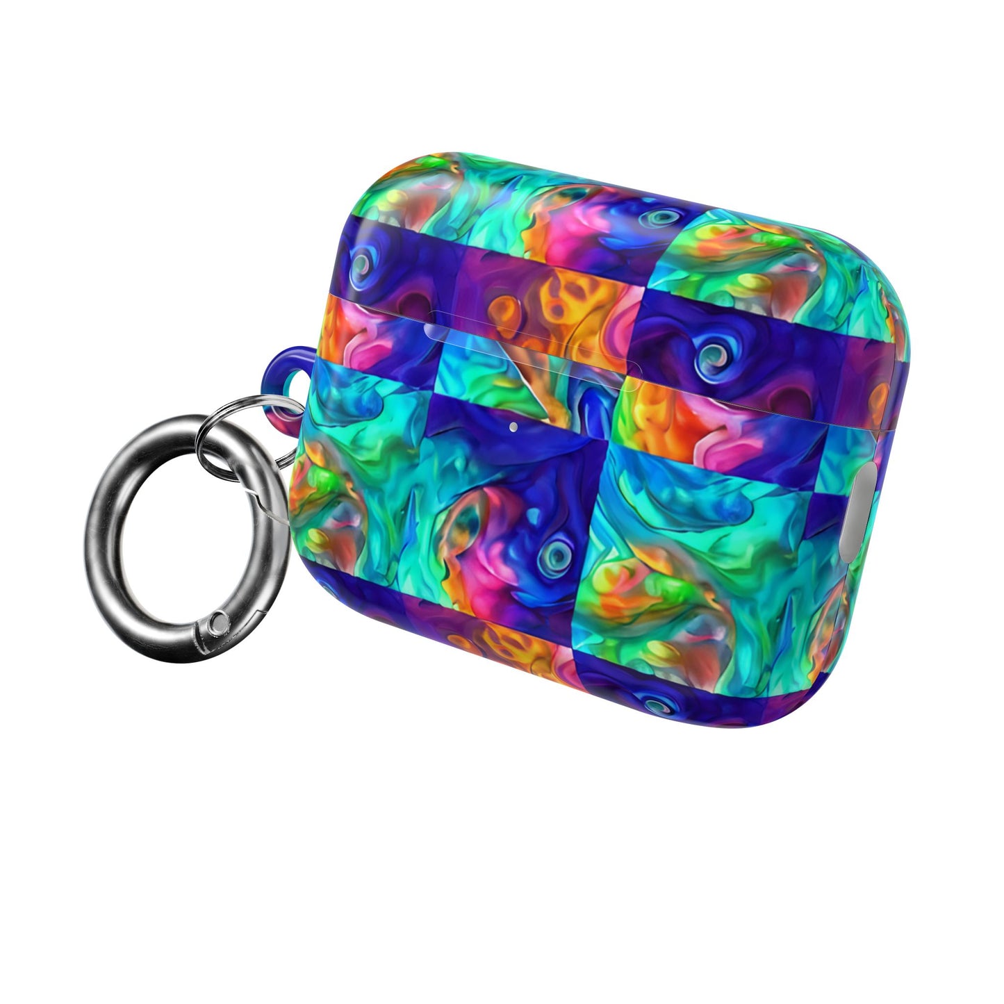 Abalone Swirl AirPod Case — Glowing Shell Protective Cover