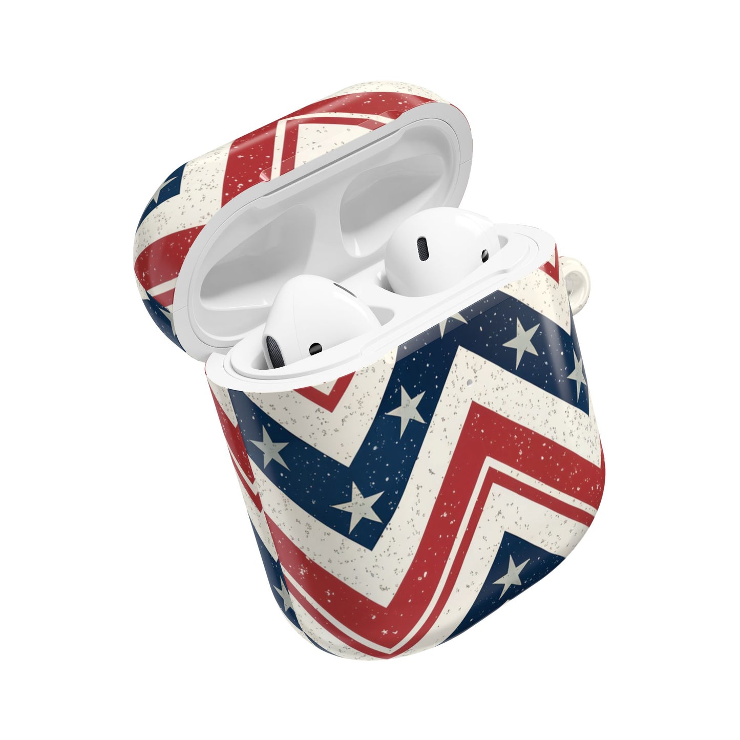 Red White and Blue AirPods Case