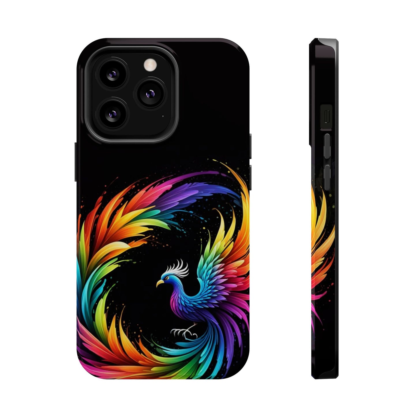 Rainbow Phoenix Design iPhone Tough Case