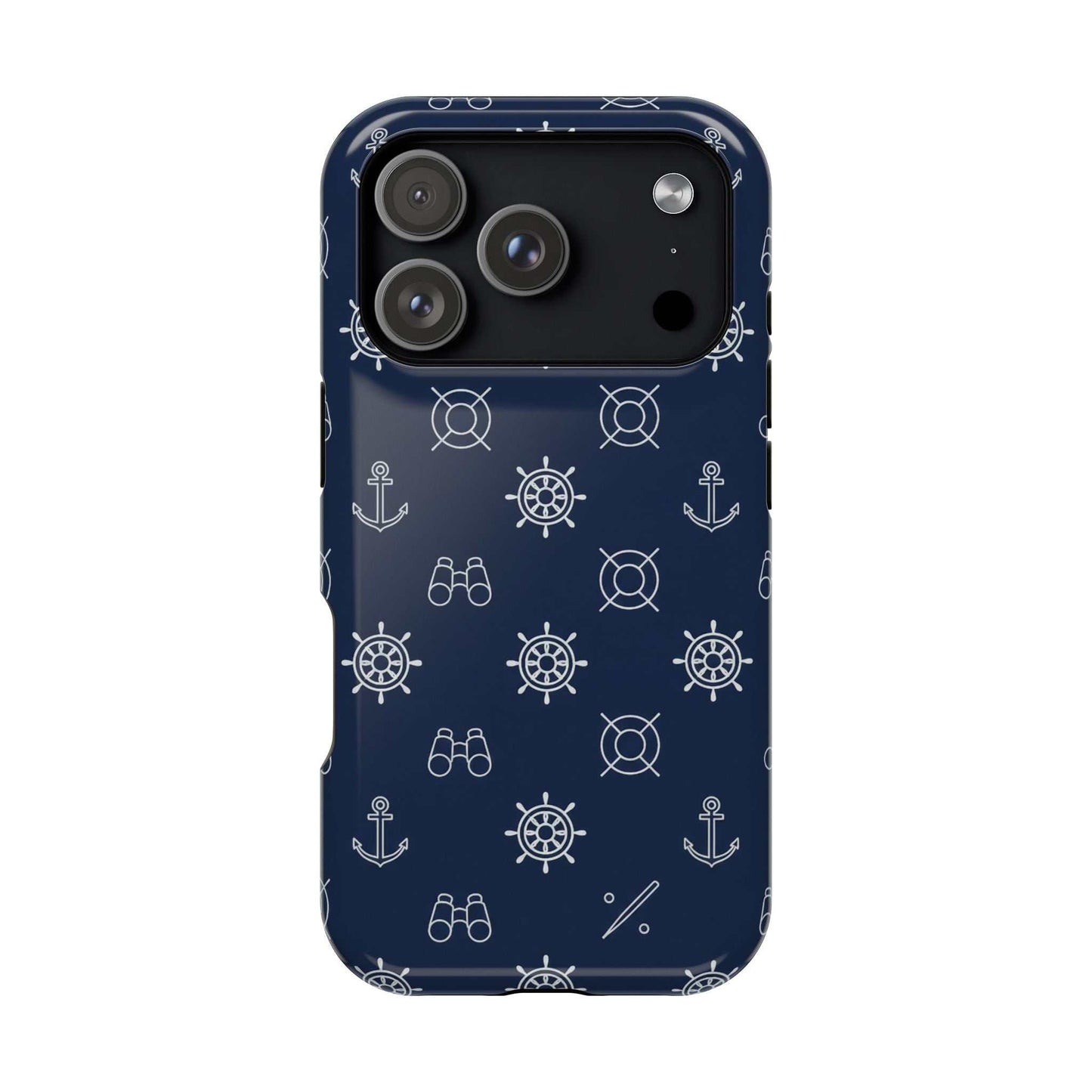 Minimalist Nautical iPhone Case — Magnetic Impact-Resistant Phone Case
