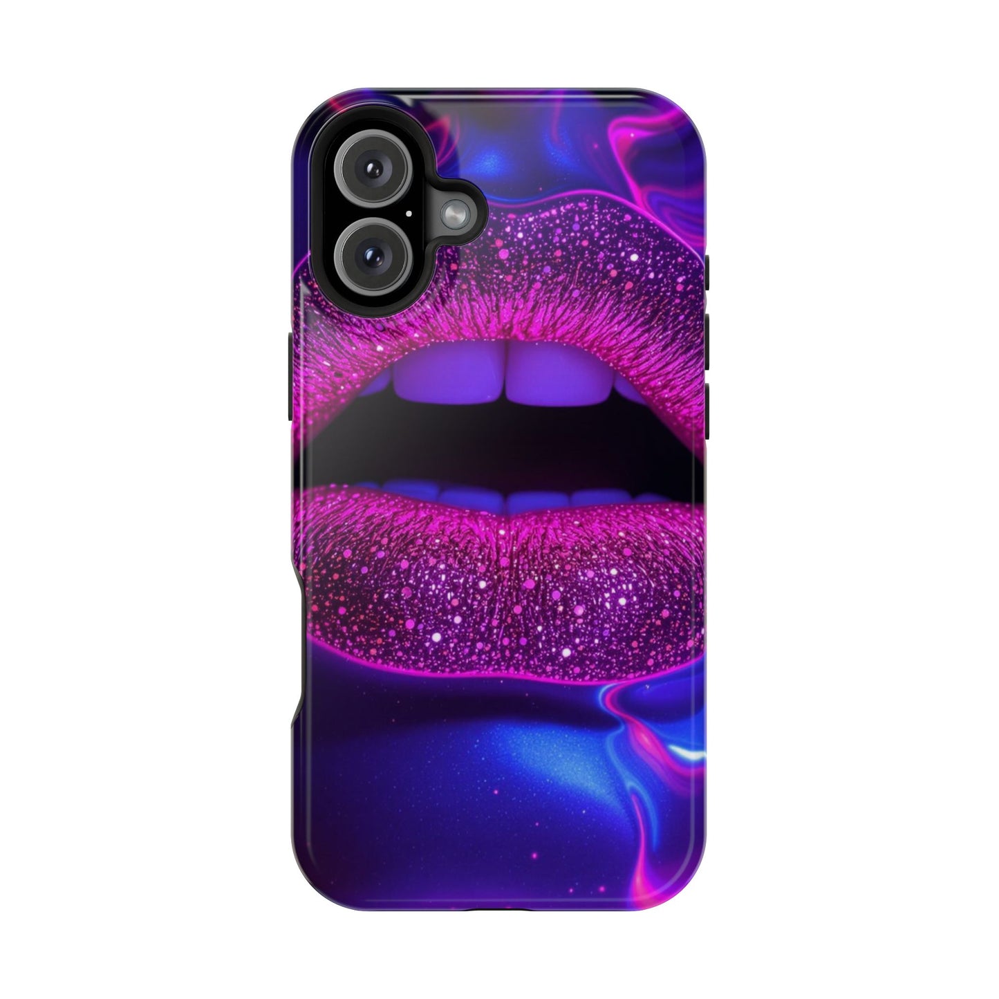 Purple Kiss Design iPhone Tough Case