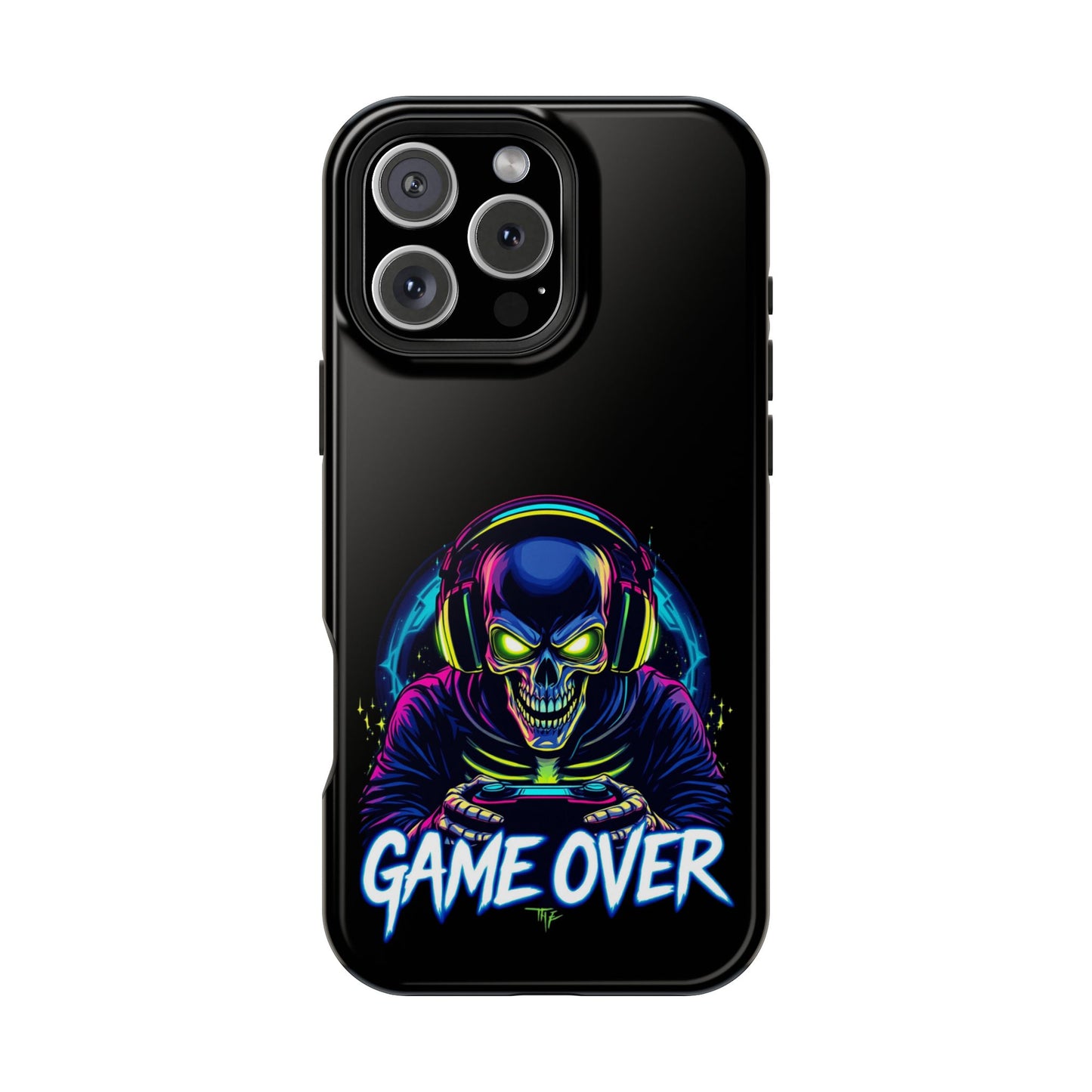 Game Over Gamer iPhone Tough Case - Durable MagSafe® Compatible Cover