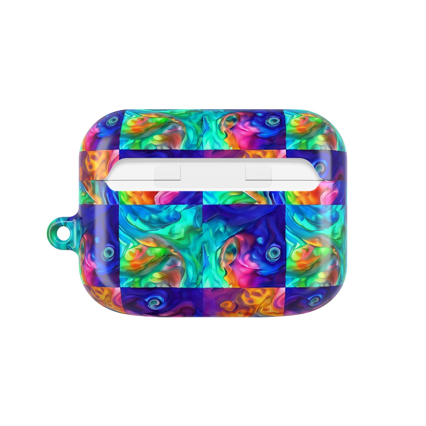 Abalone Swirl AirPod Case — Glowing Shell Protective Cover