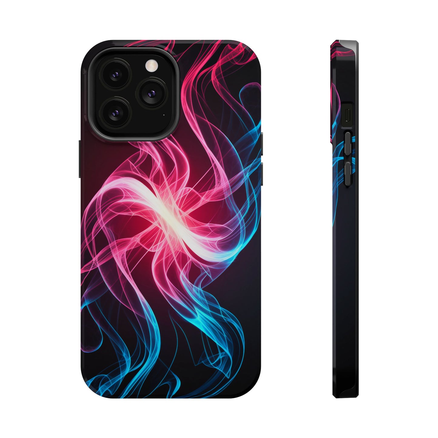 Red White and Blue Swirl Design iPhone Tough Case
