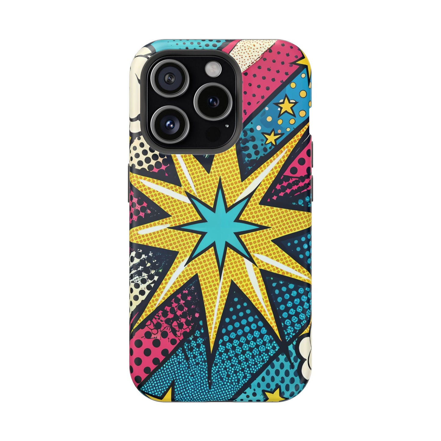 Pop Art Starburst Design iPhone Tough Case