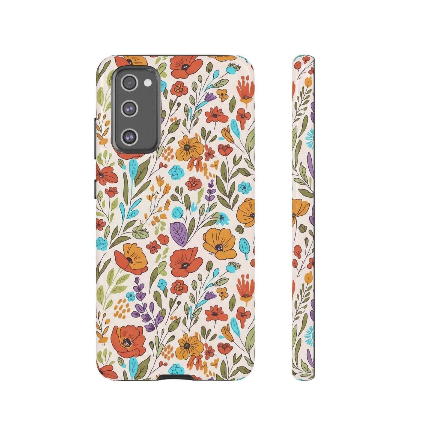 Floral Drawing Inspire Samsung Phone Case