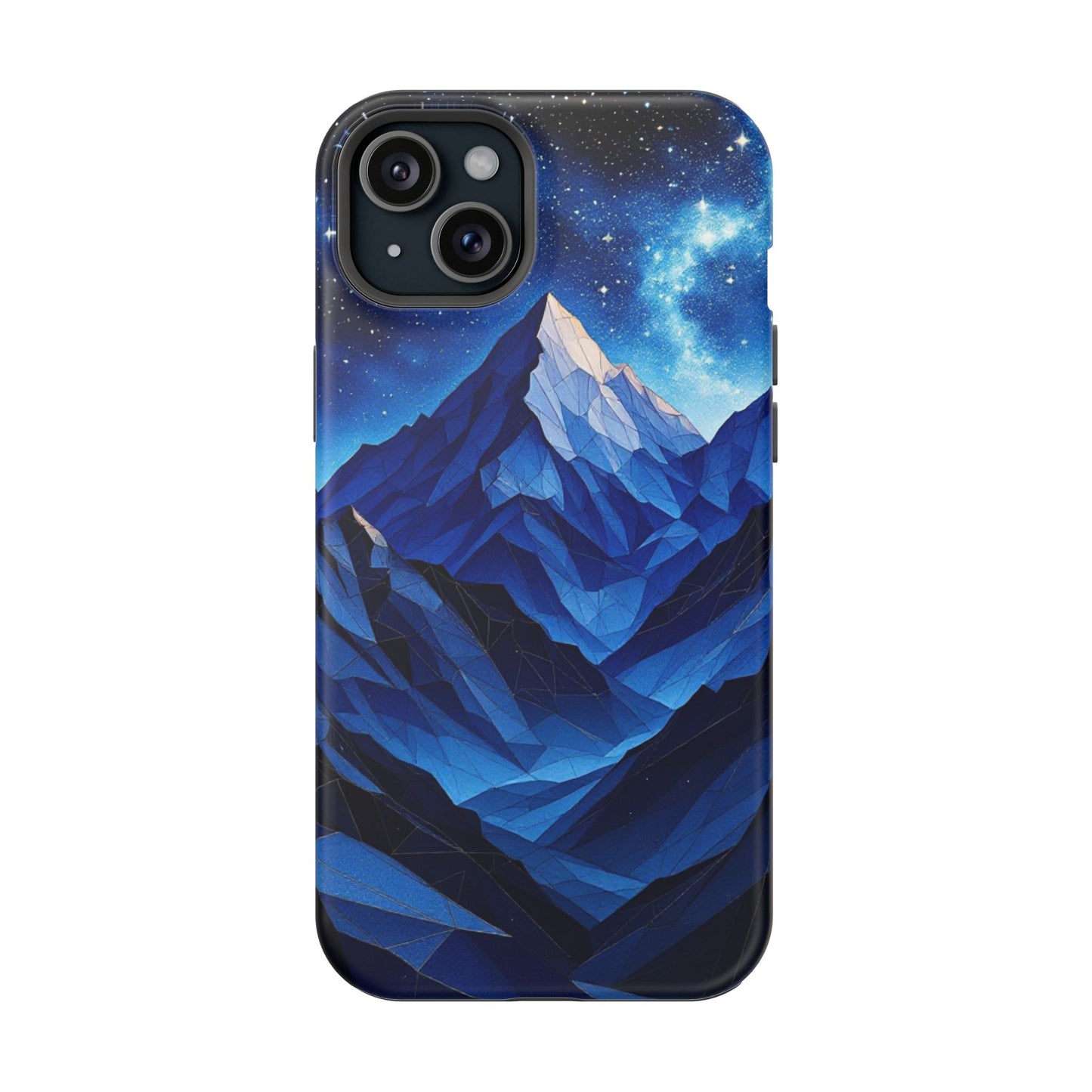 Blue Mountain Tough iPhone Case