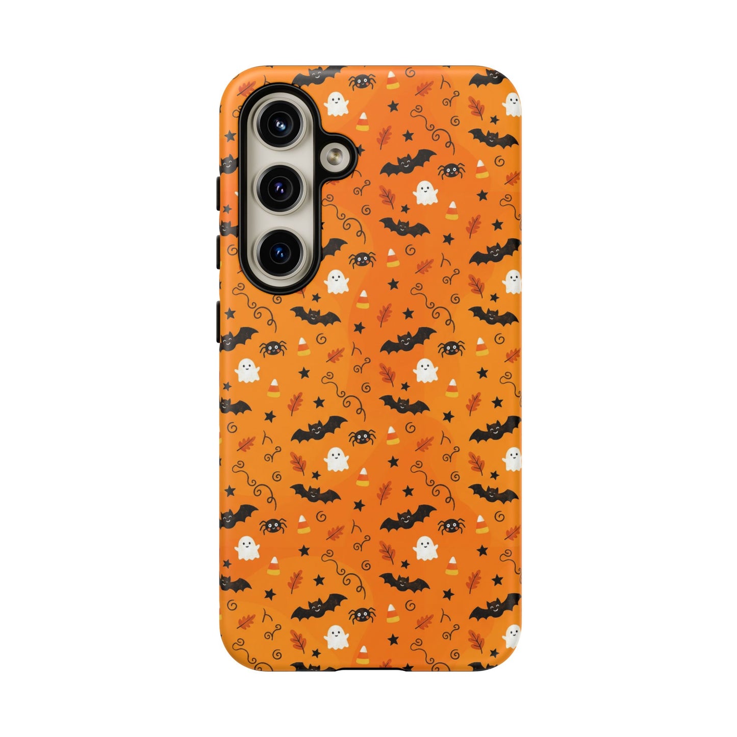 Boo-tiful Halloween Bat & Ghost Tough Phone Case