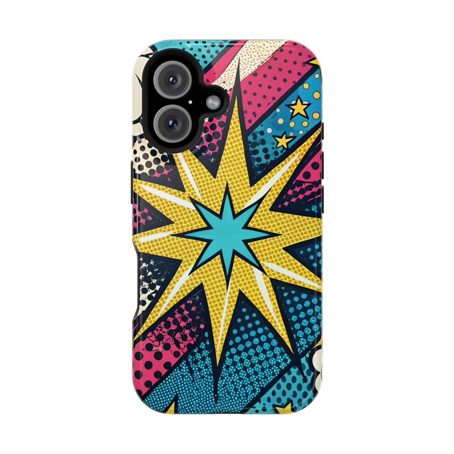 Pop Art Starburst Design iPhone Tough Case