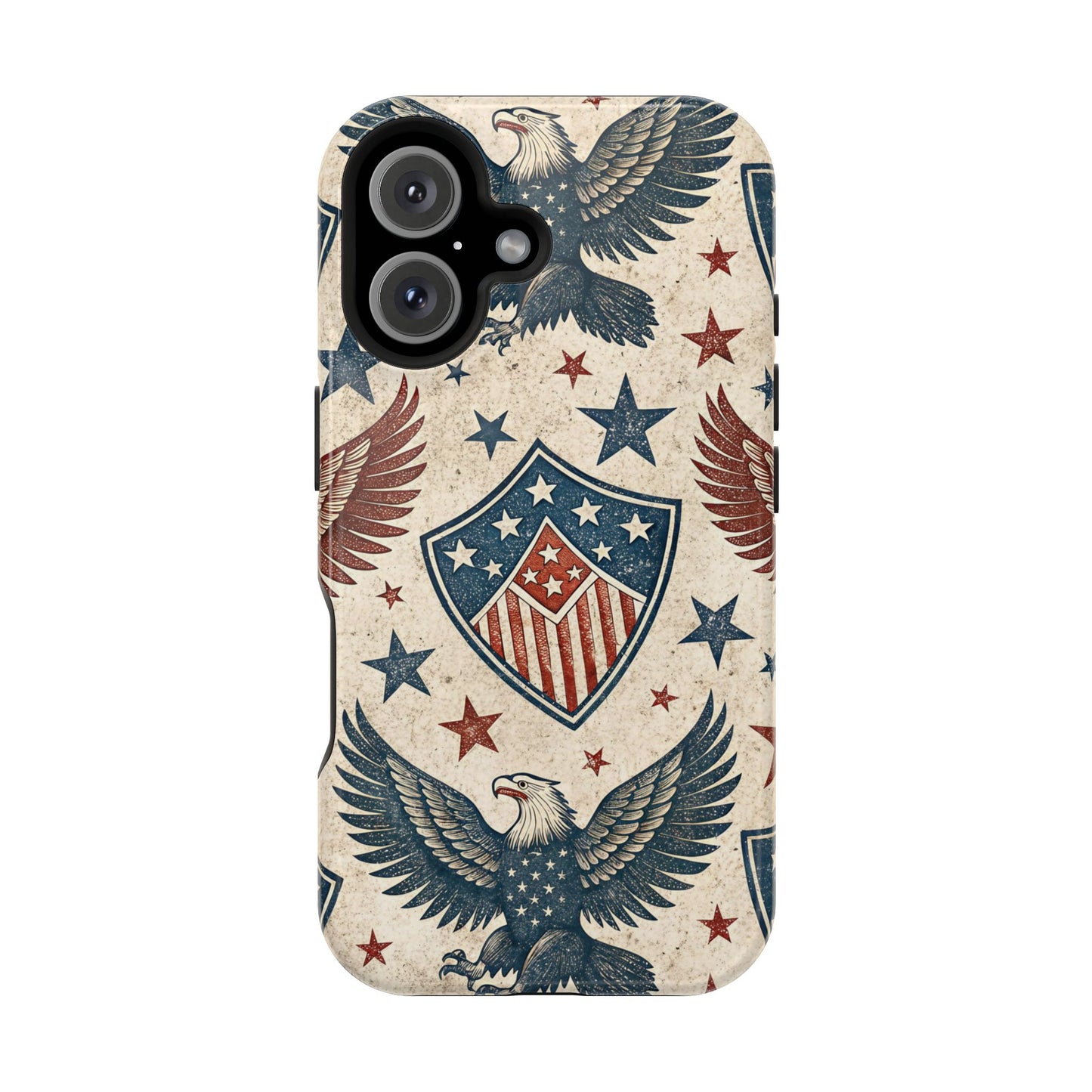 Vintage American Pride iPhone Tough Case