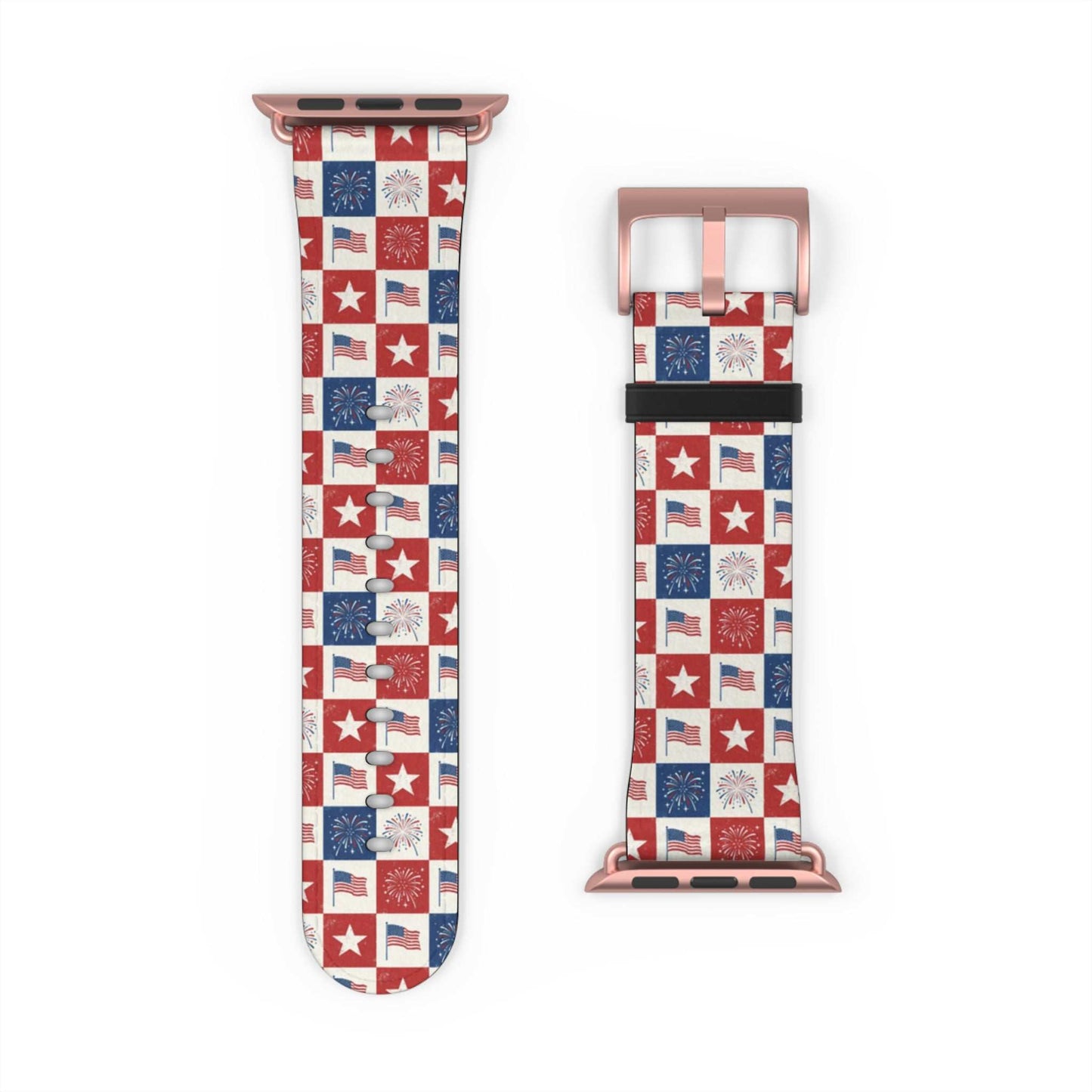 4th of July Patriotic Apple Watch Band