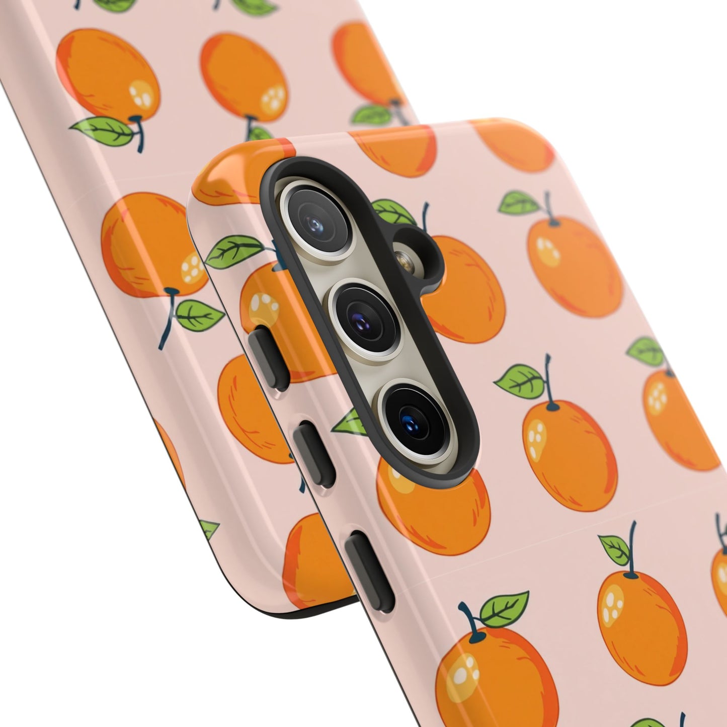 Orange Fruit Design Samsung Tough Phone Case