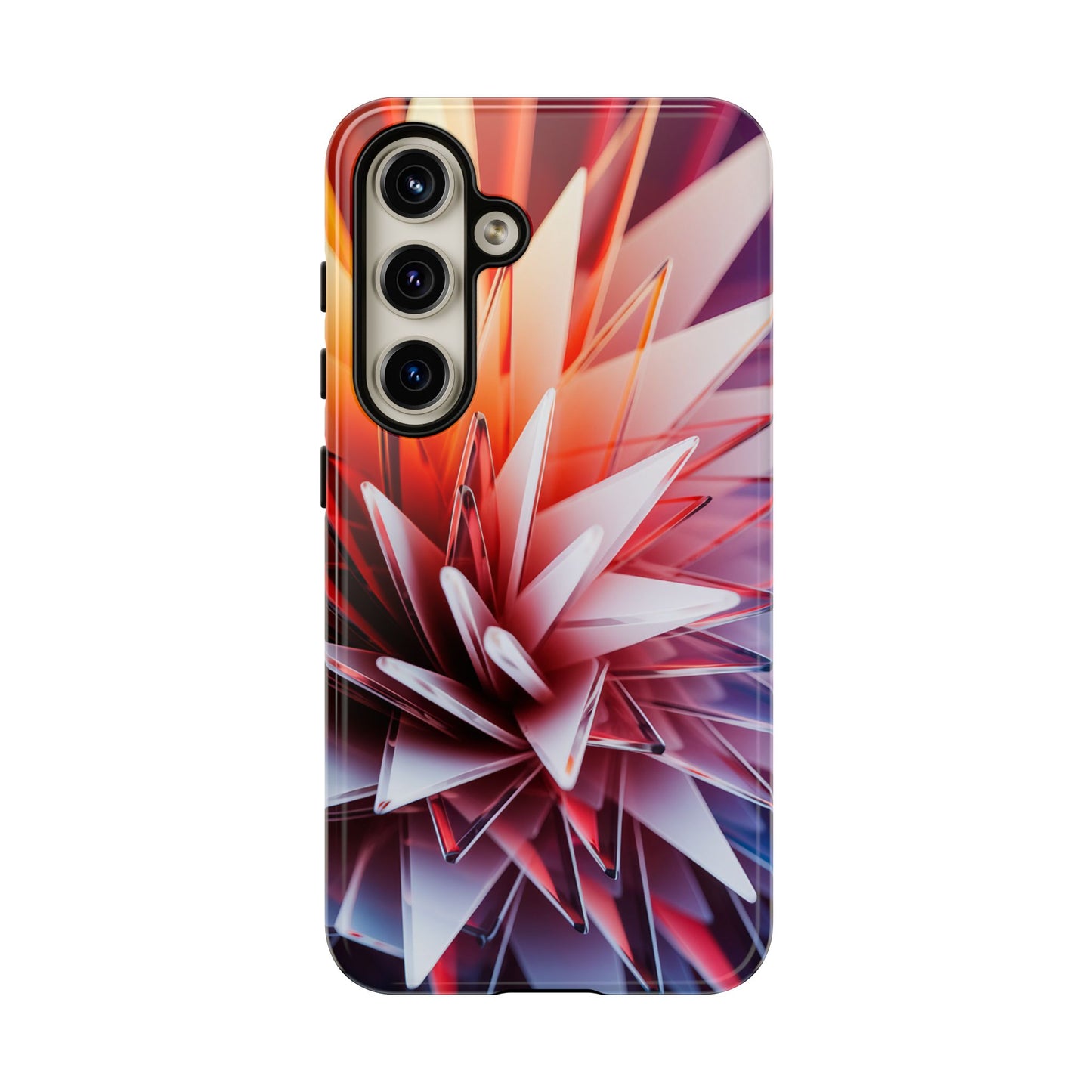 Glass Flower Inspired Tough Cases Samsung Phone Case